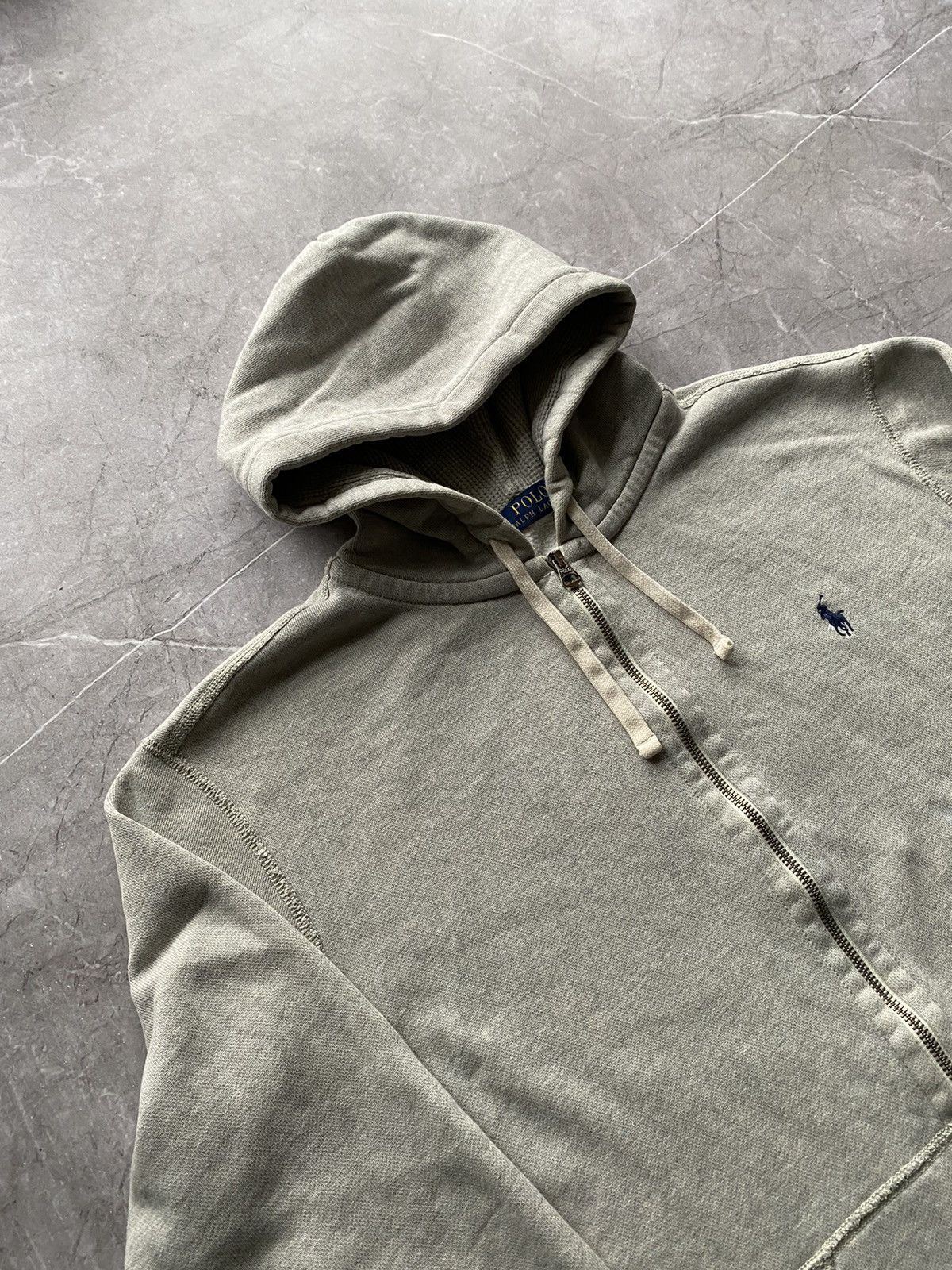 Polo Ralph Lauren Vintage Y2K Polo Ralph Lauren Hoodie Full Zip Retro Hype Size US XL / EU 56 / 4 - 3 Thumbnail