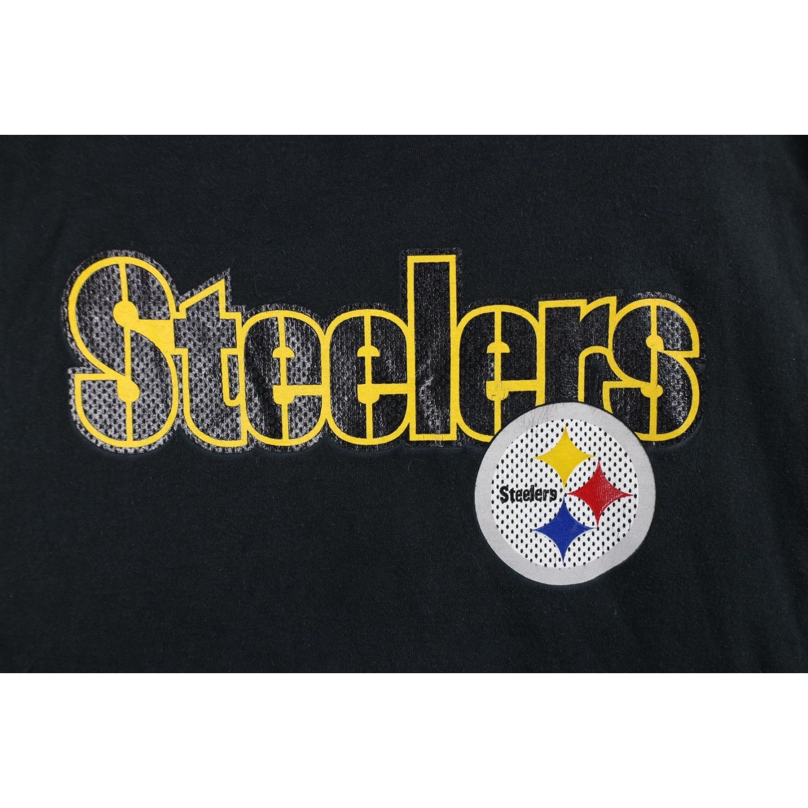 Vintage Vintage NFL Distressed Pittsburgh Steelers Football T-Shirt Size US XXL / EU 58 / 5 - 4 Thumbnail