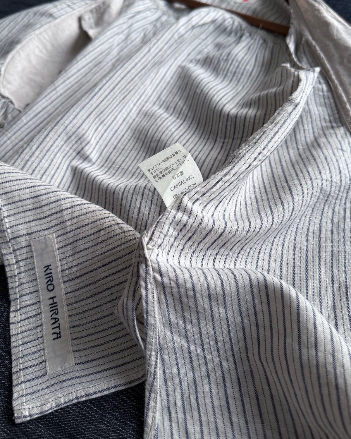 Kapital VINTAGE KAPITAL SLEEVELESS SHIRT🇯🇵 Size XS / US 0-2 / IT 36-38 - 7 Thumbnail