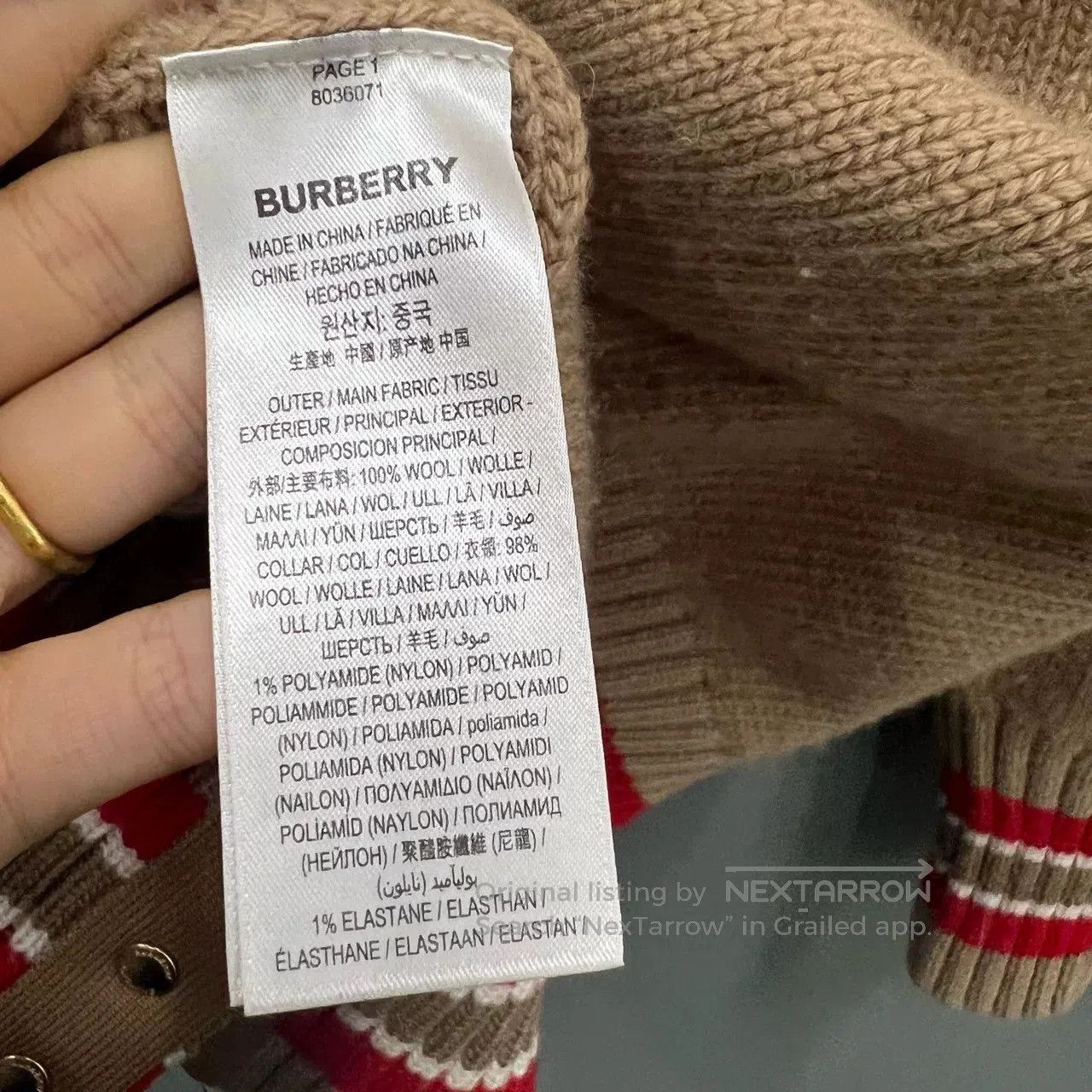 Burberry Burberry V. Size US S / EU 44-46 / 1 - 4 Thumbnail