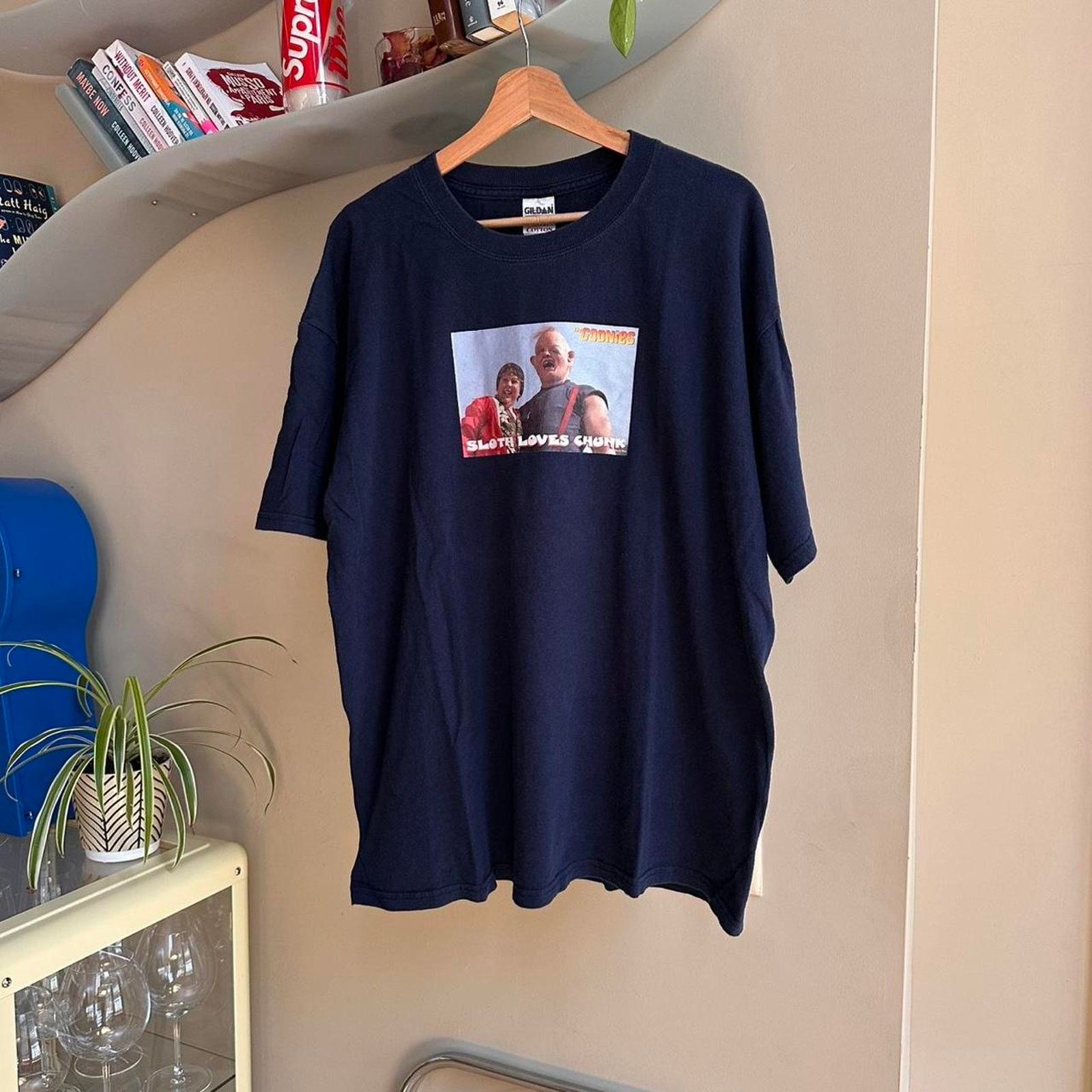 Gildan × Vintage Vintage The Goonies Movie Shirt Size US XL / EU 56 / 4 - 1 Thumbnail