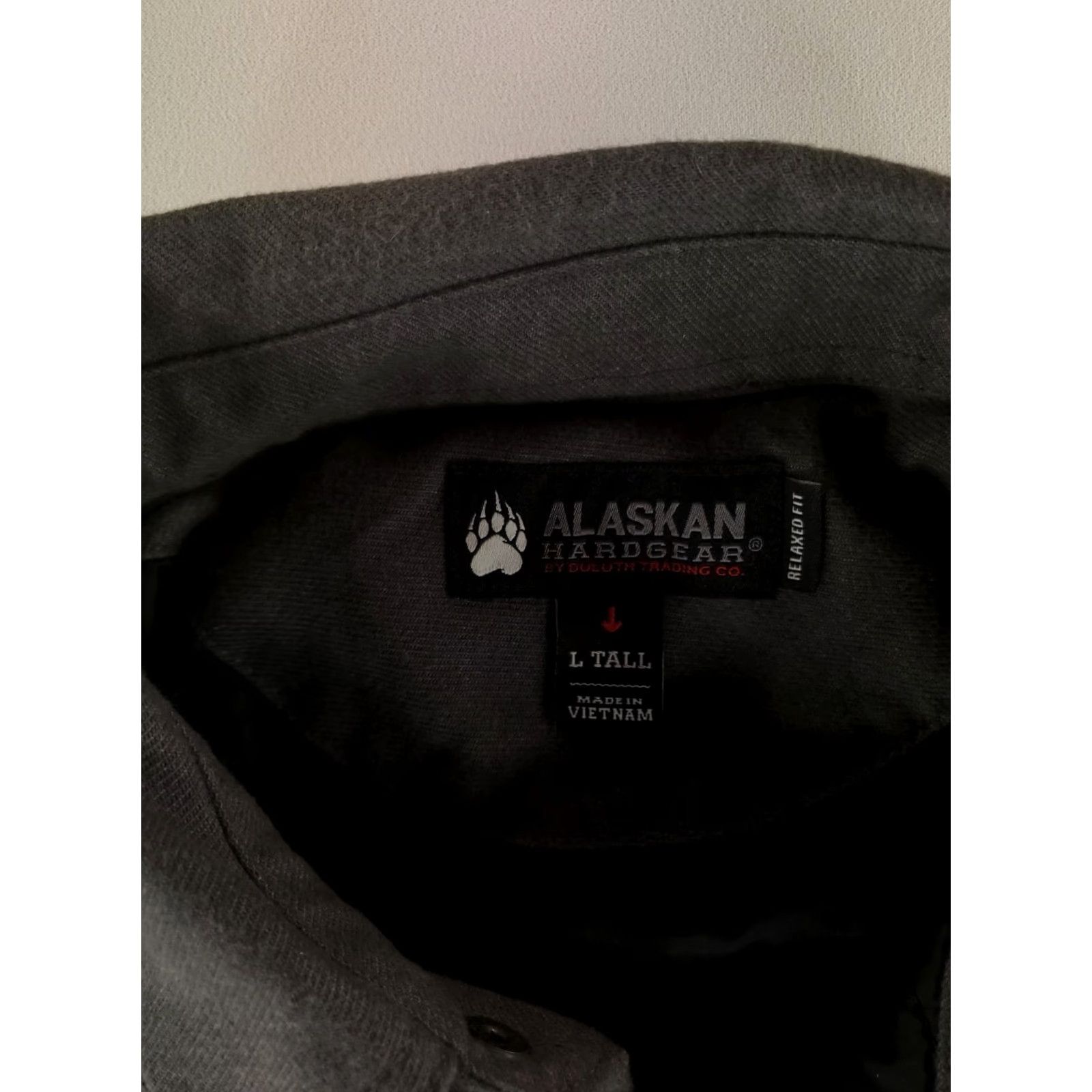 Vintage Duluth Alaskan Hardgear Trapline Flannel Relaxed Fit Shirt Jacket Gray Mens L Tall Shirt Jacket Mens L Gray Size US L / EU 52-54 / 3 - 2 Thumbnail