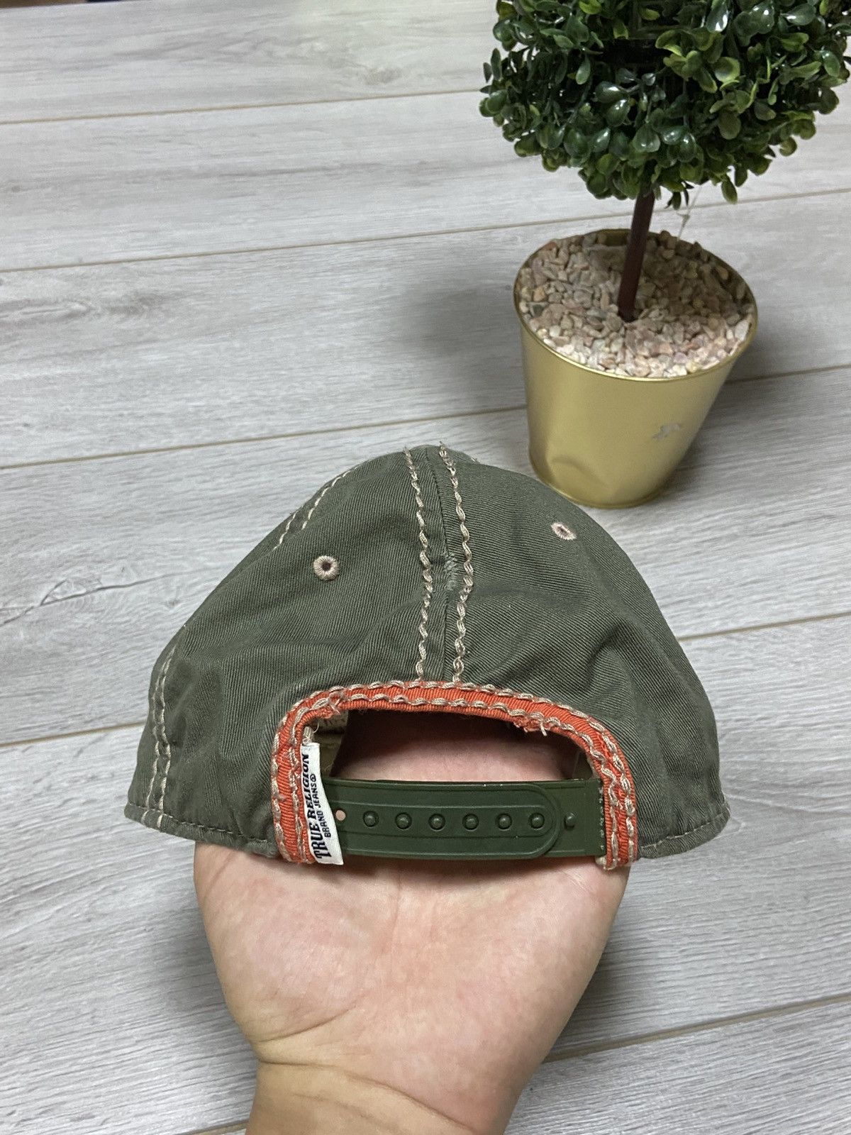 True Religion True Religion vintage USA horseshoe stitched cap SnapBack Size ONE SIZE - 4 Thumbnail