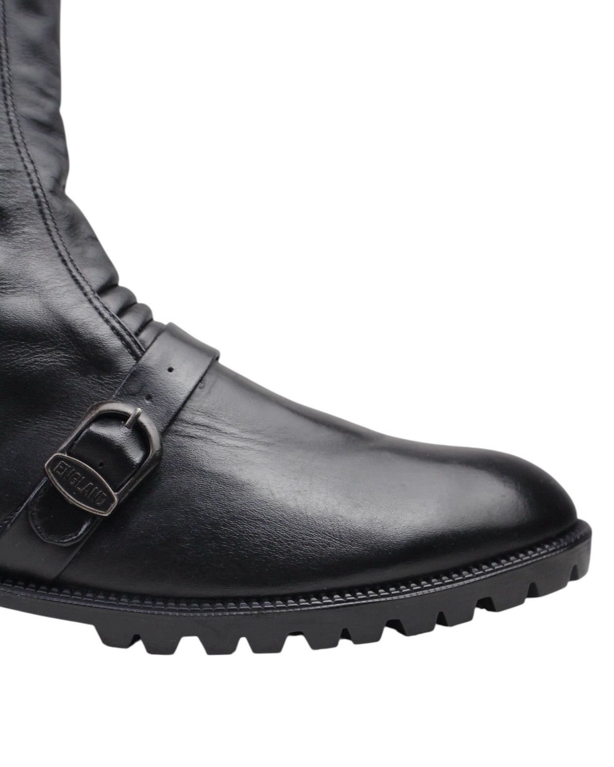 Vintage 2000S HYANG WOO SIDE ZIP MOTORCYCLE BOOTS Size US 9 / EU 42 - 6 Thumbnail
