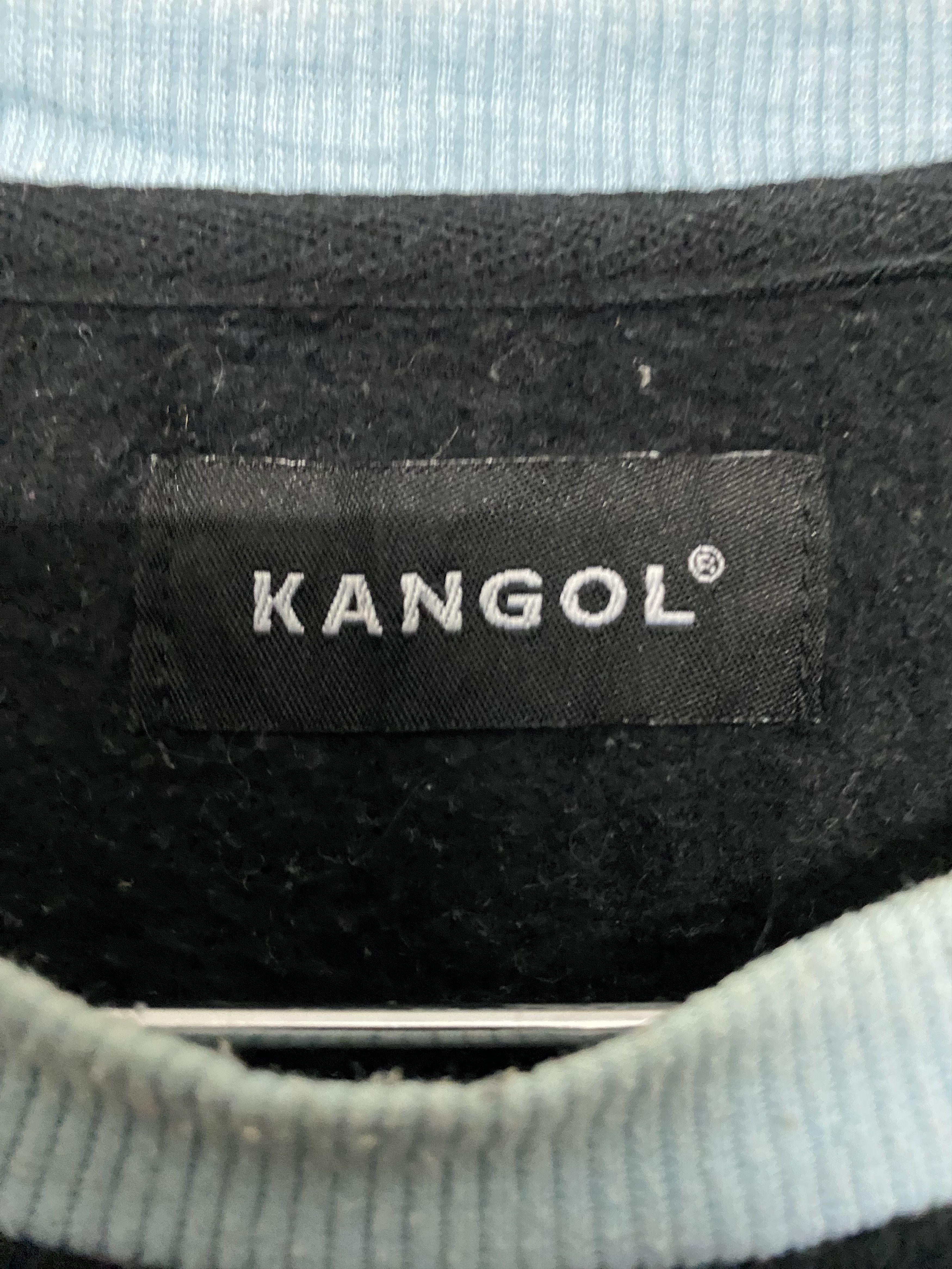 Kangol Kangol Spellout Logo Sweatshirt Checkered Sleeve Size US L / EU 52-54 / 3 - 5 Thumbnail