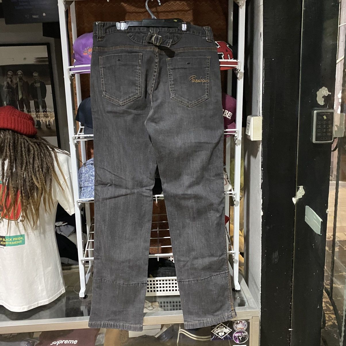 Fubu Vintage 90’s FUBU Buckle Denim Jeans Size US 32 / EU 48 - 2 Thumbnail