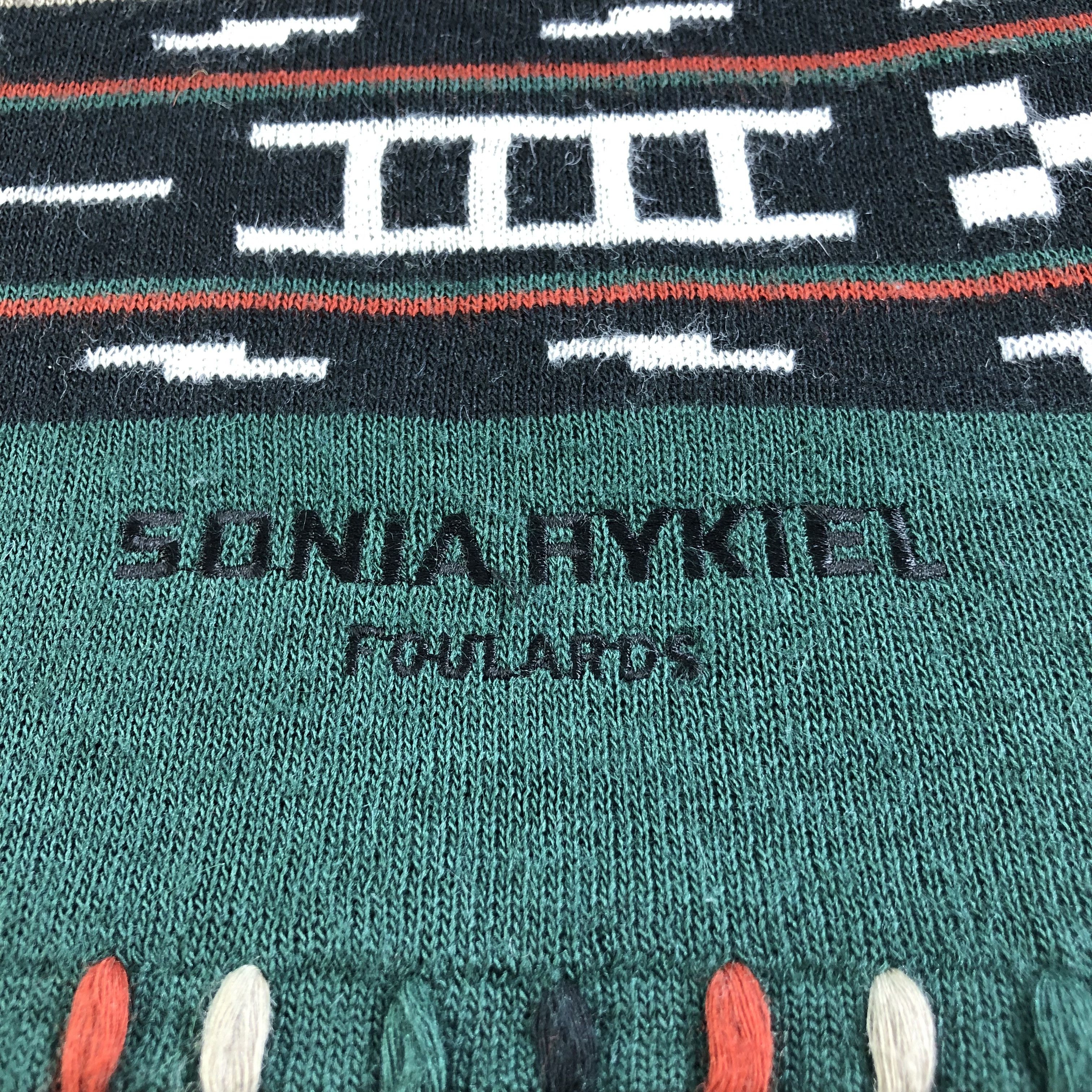 Sonia Rykiel Sonia Rykiel Wool Scarf Muffler Neckwear V2130 Size ONE SIZE - 5 Thumbnail