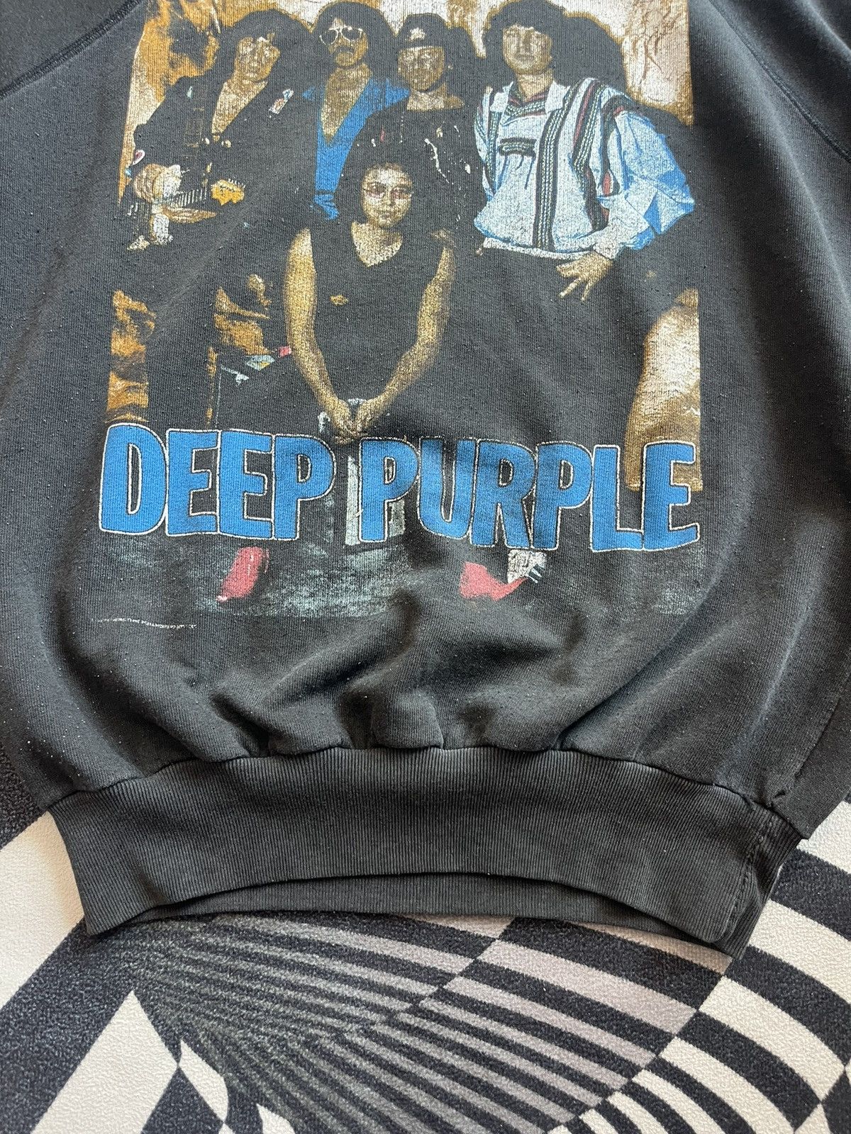 Band Tees Vtg Deep Purple The House Of Blue Light World Tour 1987’s Size US L / EU 52-54 / 3 - 8 Thumbnail