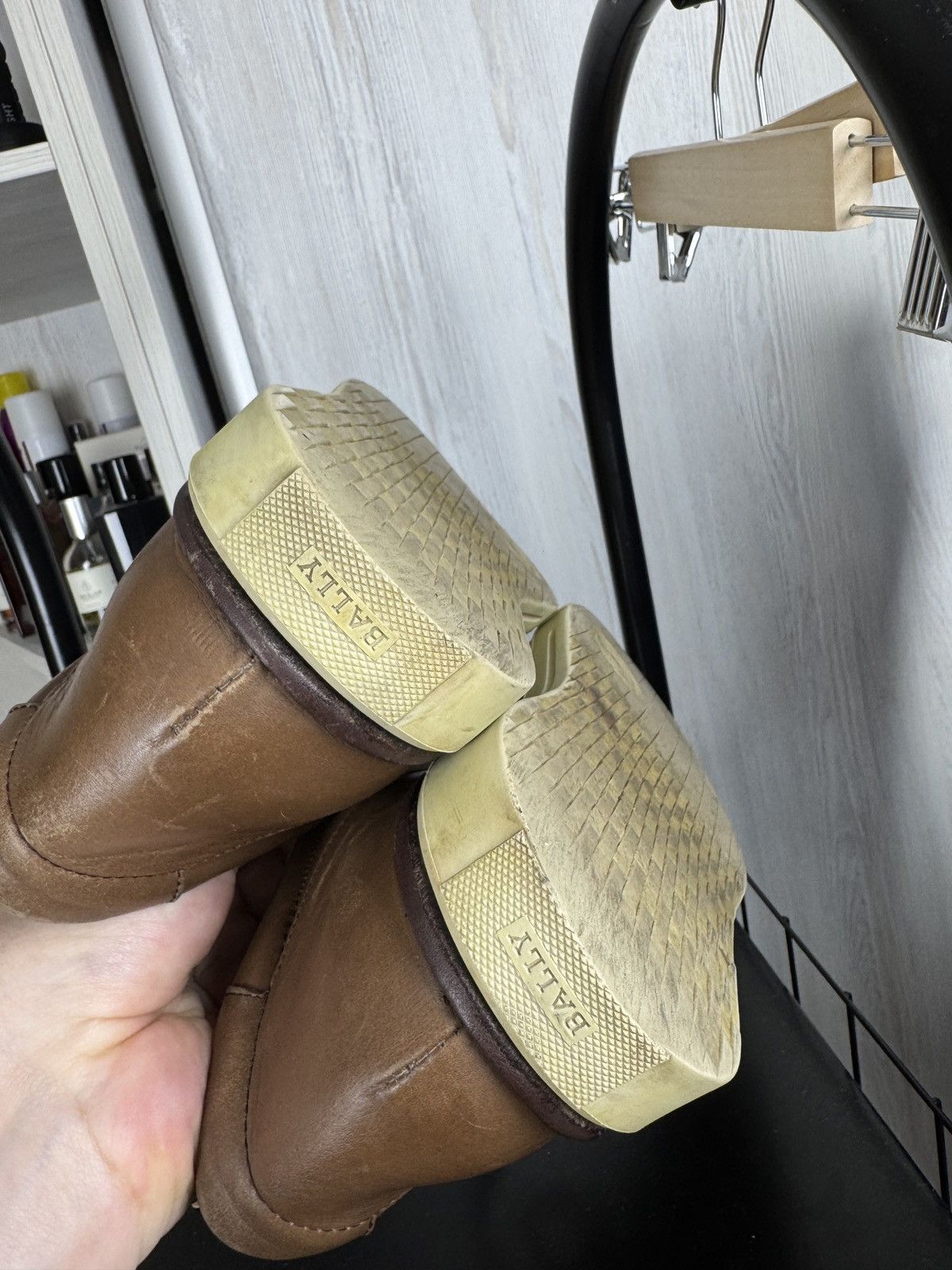 Bally BALLY Levico Italian Brown Leather Sneakers Size US 12 / EU 45 - 12 Thumbnail
