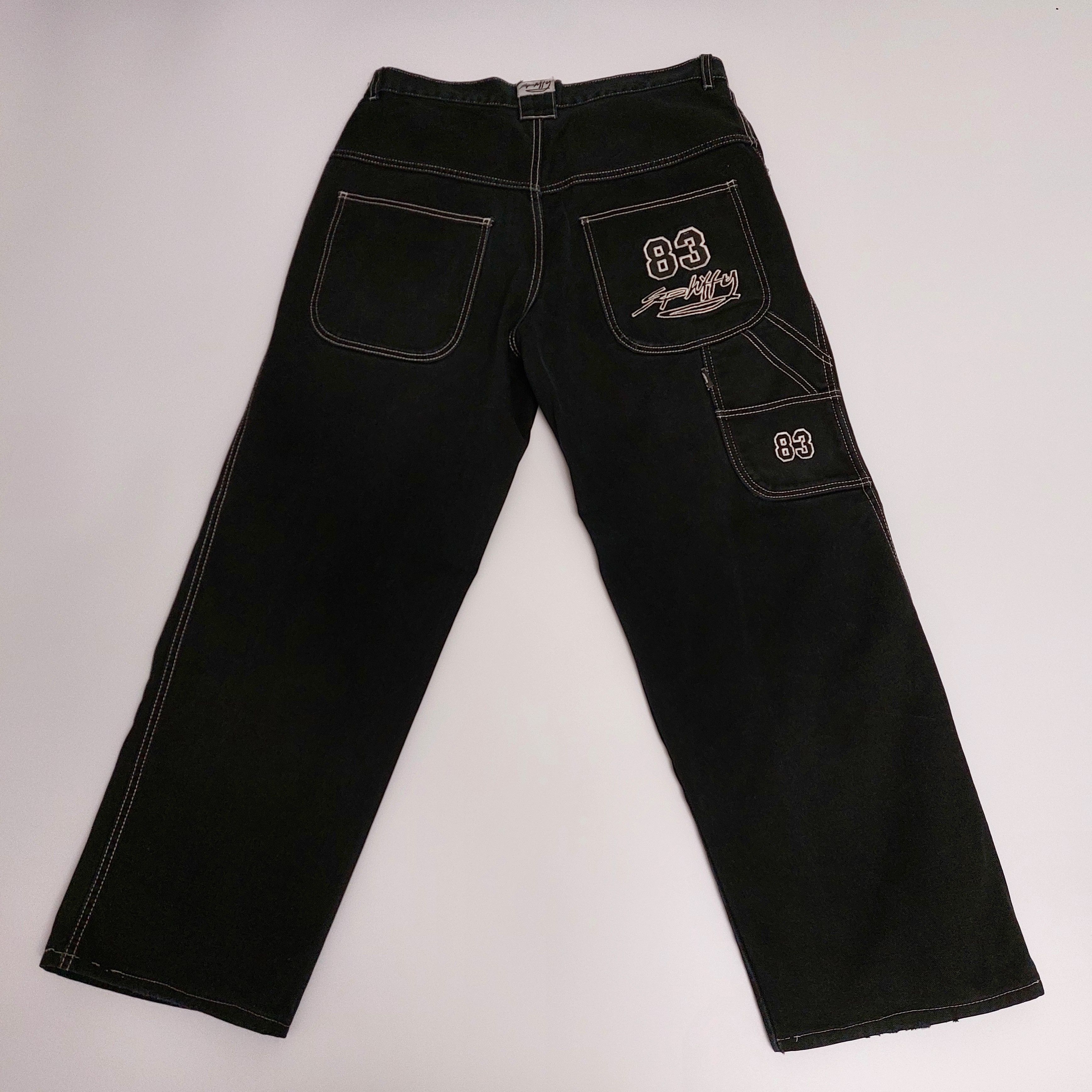 Other 1990s Spliffy 83 baggy pants UK rave Size US 34 / EU 50 - 3 Thumbnail