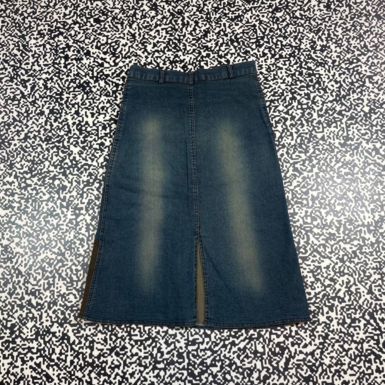 Japanese Brand Vintage Y2K Japanese Retro Midi Skirt 90s Style Size 27" / US 4 / IT 40 - 5 Thumbnail