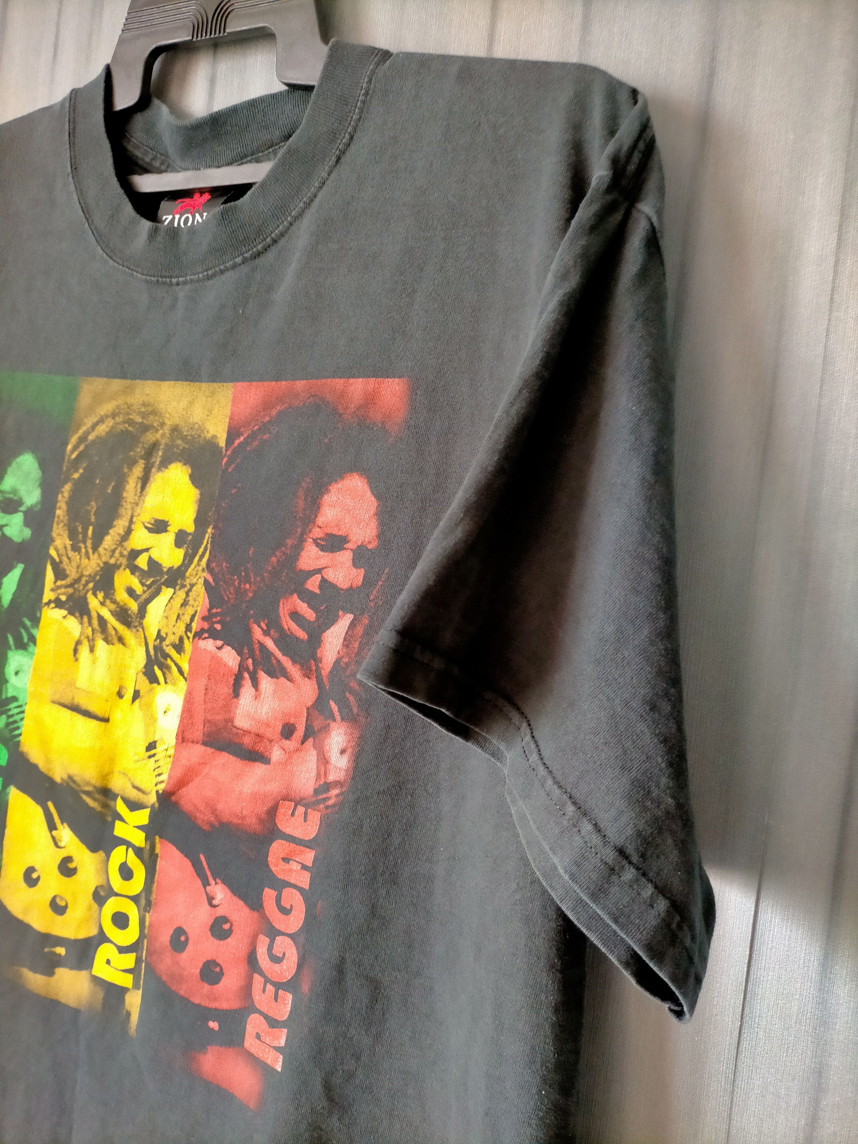 Bob Marley Vintage Bob Marley Roots Rock Reggae Black tee Size US XL / EU 56 / 4 - 8 Thumbnail