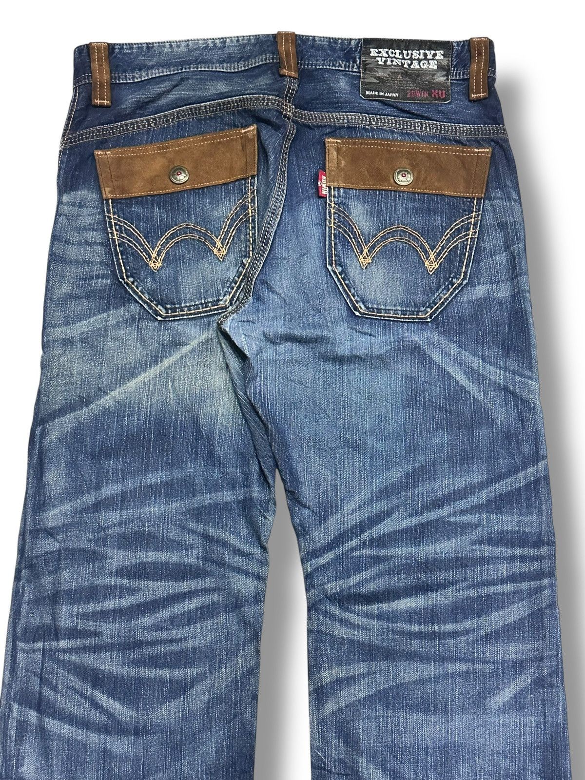 Edwin Edwin Exclusive Vintage Baggy Loose Style With Faded Wash Size US 36 / EU 52 - 8 Thumbnail