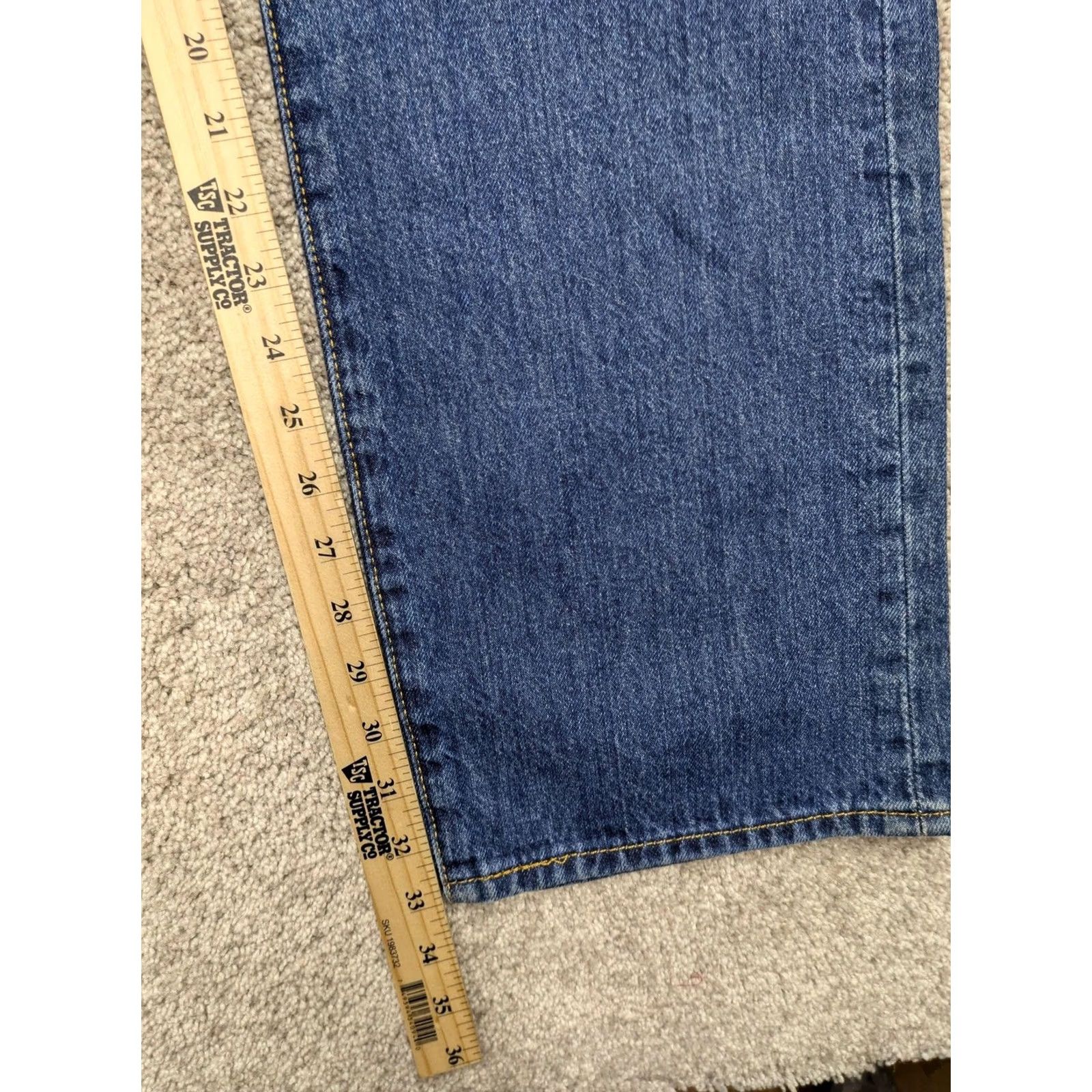 Levi's Levi'S 501 Mens Blue Denim Jeans - Size 36 Size US 36 / EU 52 - 7 Thumbnail