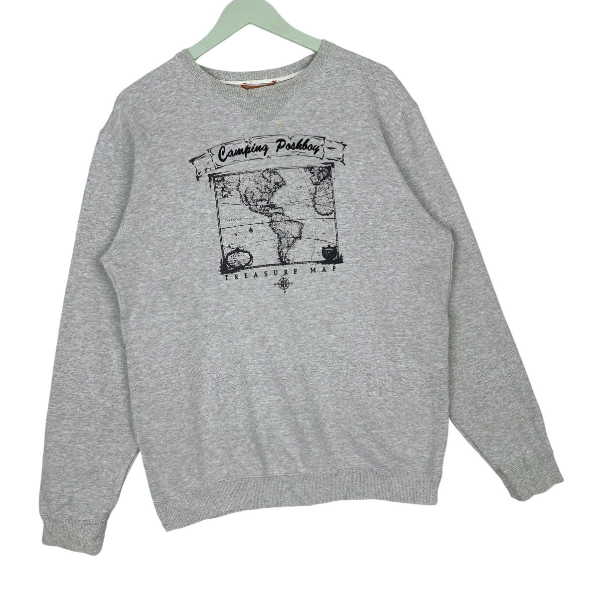 Designer × Vintage Camping Posh Boy Big Logo Sweatshirt Crewneck Pullover Jumpe Size US M / EU 48-50 / 2 - 4 Thumbnail