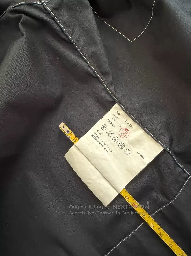 Comme des Garcons Comme des Garcons Black Short Sleeve Top Size XS / US 0-2 / IT 36-38 - 3 Thumbnail