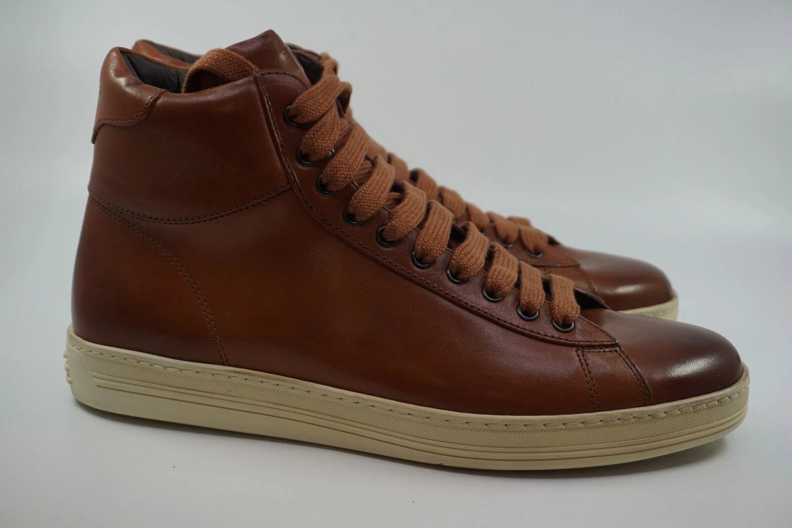 Tom Ford New Tom Ford Leather Russel High Top Sneaker UK 7 US 8 EU 41 Size US 8 / EU 41 - 2 Thumbnail
