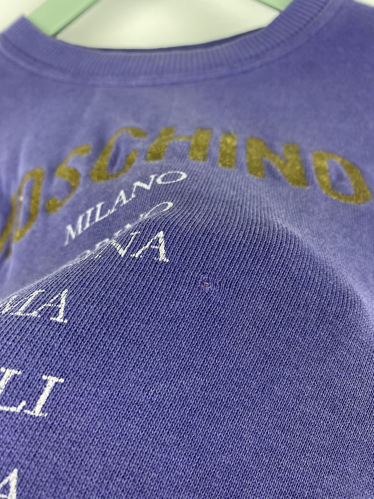 Moschino Vintage Moschino Junior Sweatshirt like Versace Size S / US 4 / IT 40 - 3 Thumbnail