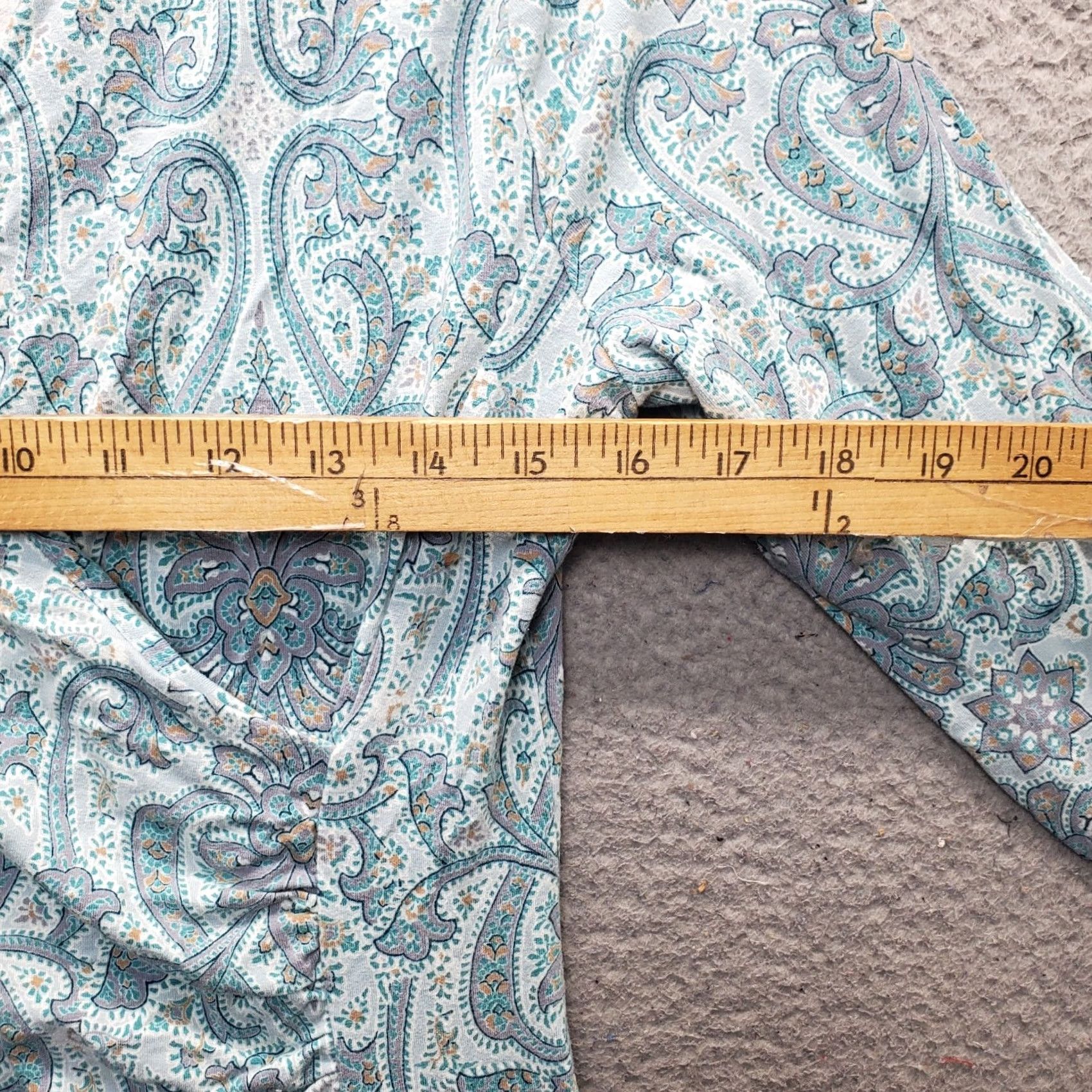 Talbots Talbots Crossover Top Womens Size S multicolor Paisley Stretch V-Neck Size S / US 4 / IT 40 - 4 Thumbnail