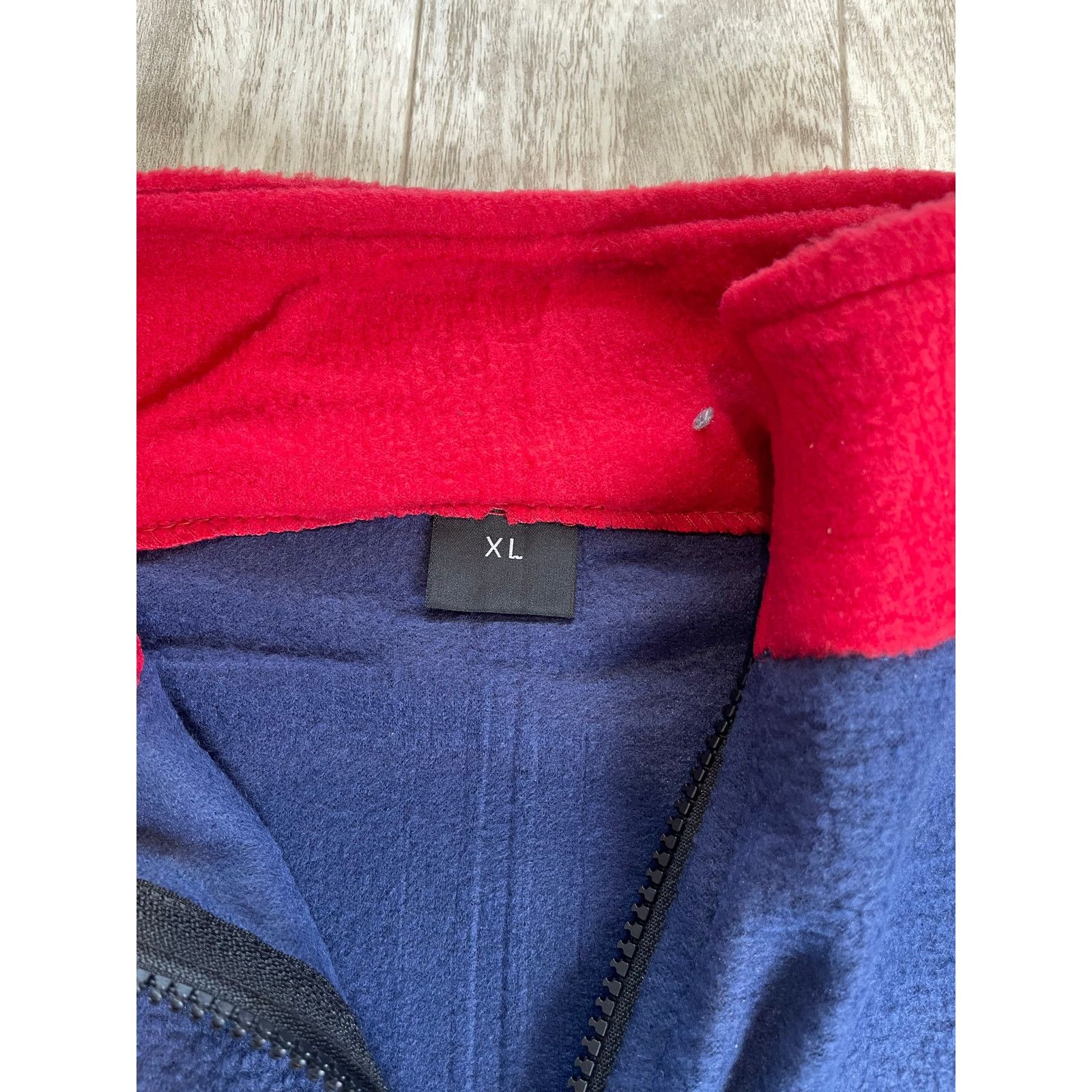 Vintage Team USA Vintage Olympic Rings Fleece Jacket XL Blue RED Size US M / EU 48-50 / 2 - 6 Thumbnail