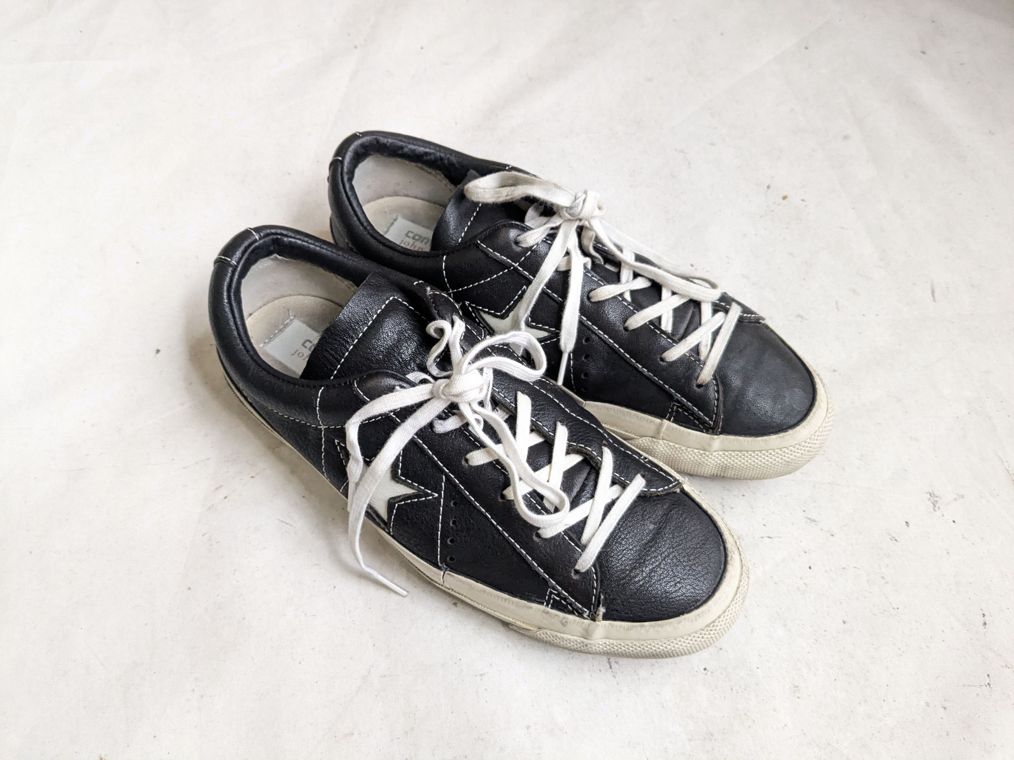 Converse Converse x John Varvatos One Star Low Black Turtledove Black Size US 7 / EU 40 - 1 Thumbnail
