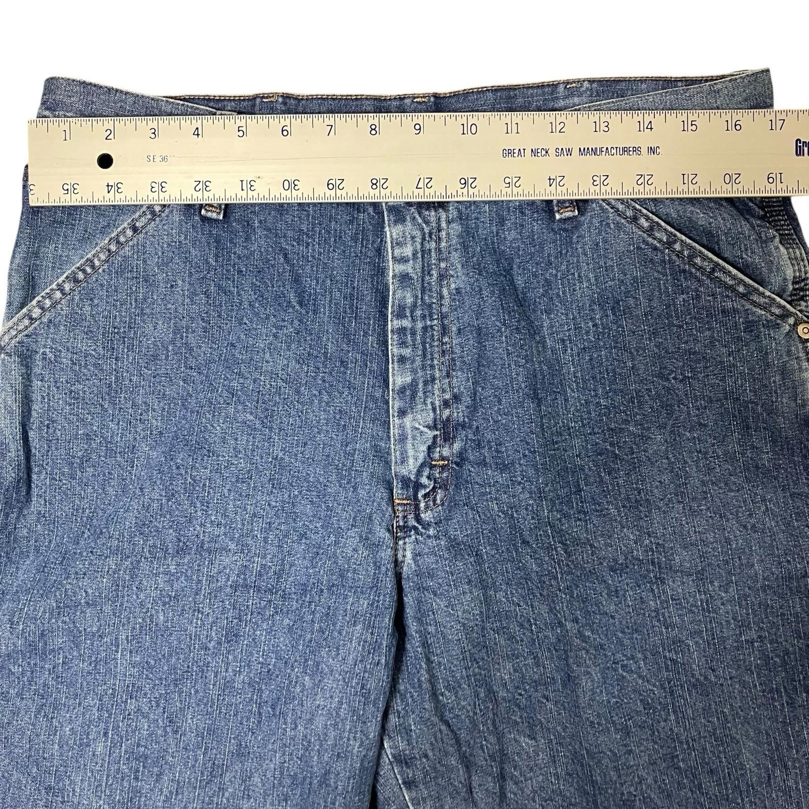 Wrangler Wrangler Jeans Mens 34x34 Denim Carpenter Utility 94LSWVD Size US 34 / EU 50 - 7 Thumbnail