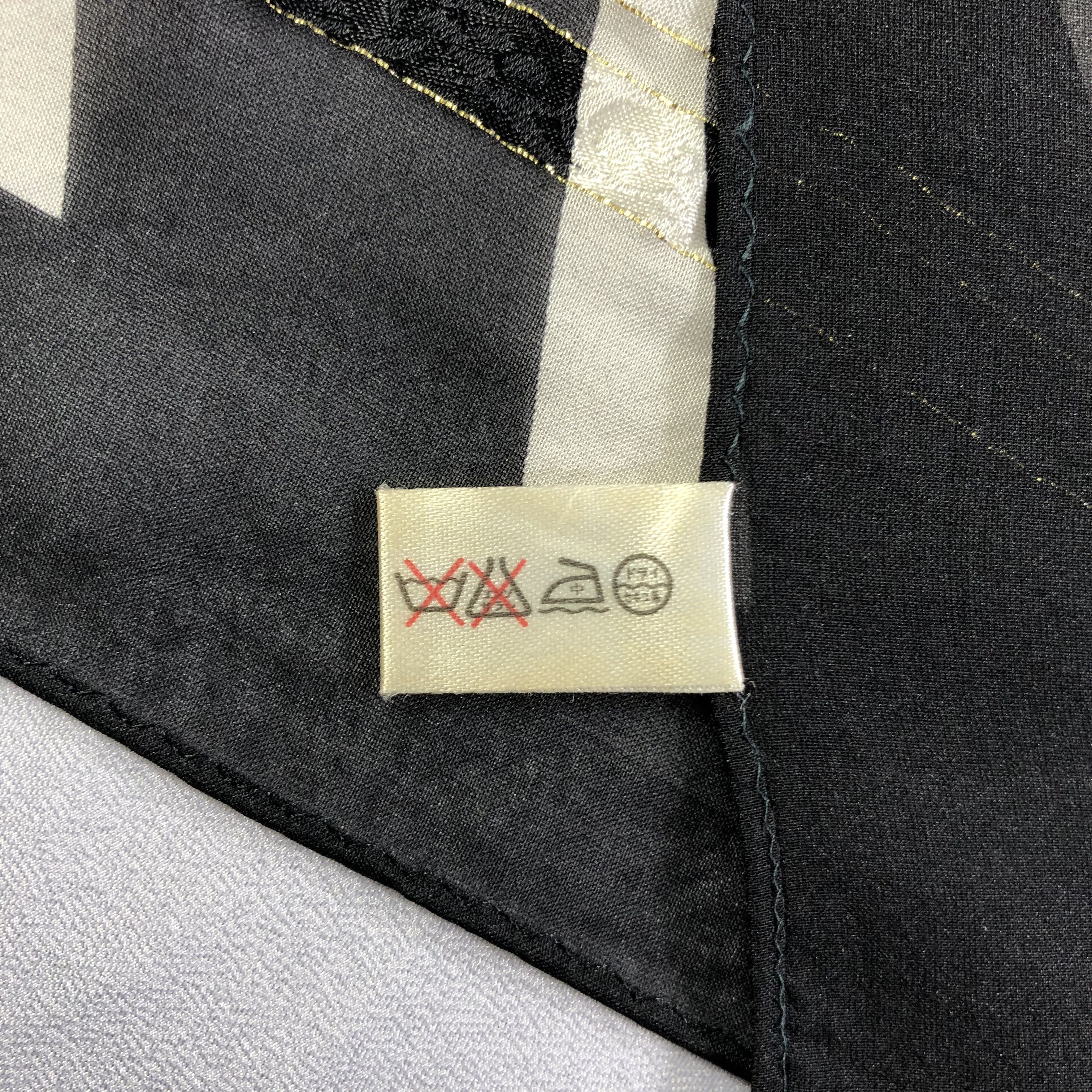 Vintage Vintage Lorenzo Rubelli Silk Scarf Size ONE SIZE - 6 Thumbnail