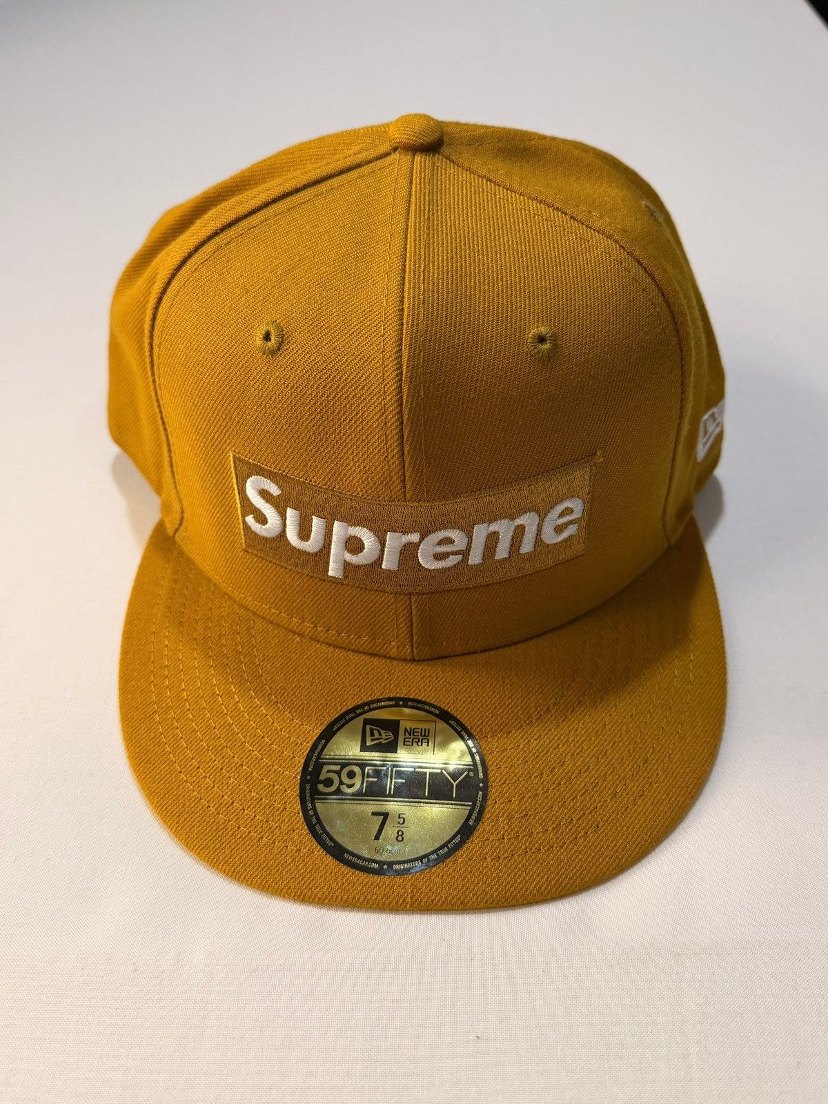New Era × Supreme Supreme Loro Piana New Era Box Logo Hat | Grailed