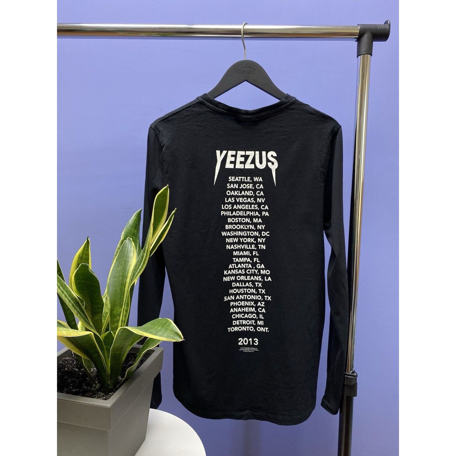 Asos × Kanye West KANYE WEST x ASOS YEEZUS Us Tour Long Sleeve L Black Men Size US L / EU 52-54 / 3 - 1 Thumbnail