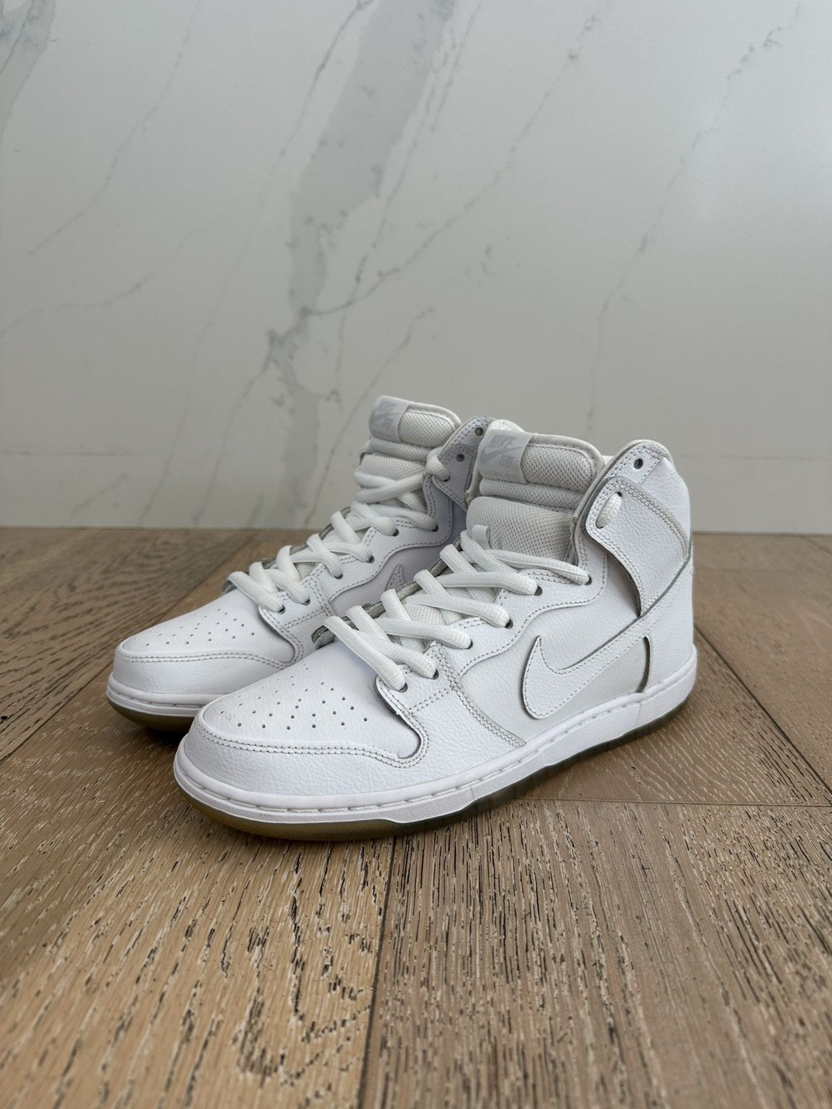 Nike SB Nike SB Dunk High White Ice Size US 8.5 / EU 41-42 - 1 Thumbnail