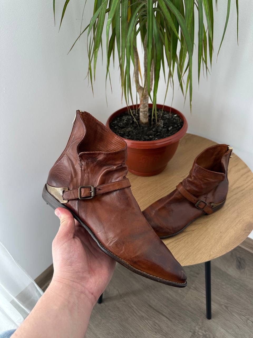 Japanese Brand × Vintage Vintage Japanese Lemargo Browm Womesn Shoes Size US 7.5 / IT 37.5 - 2 Thumbnail