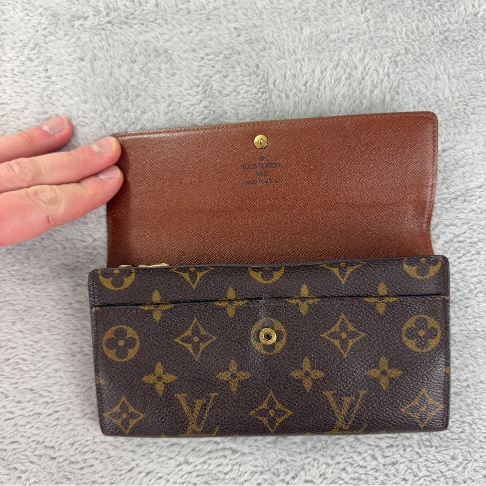 Louis Vuitton Louis Vuitton Authentic Pochette Porte Monnaie Credit Walle Size ONE SIZE - 9 Thumbnail