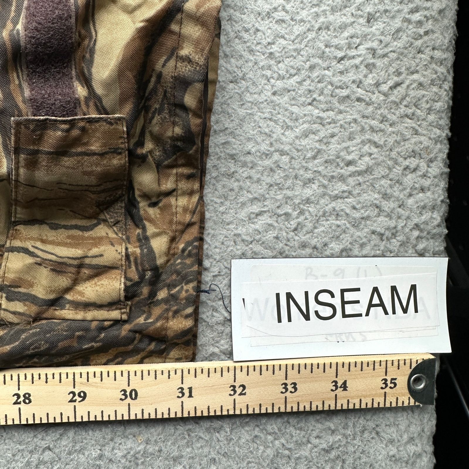 Realtree Vintage Realtree Weather-Rite Camo Overalls Pants Mens XL Size US 44 / EU 60 - 7 Thumbnail