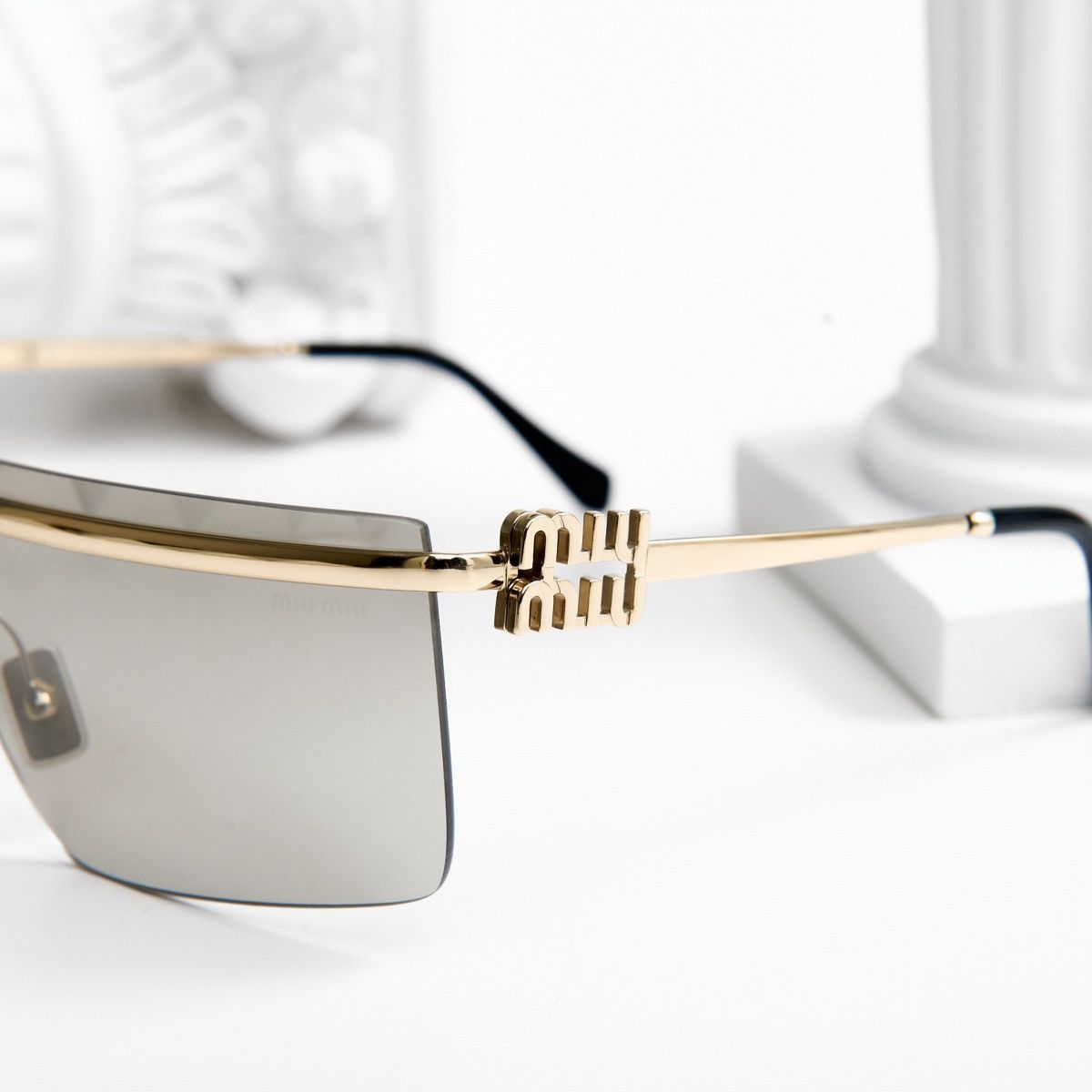 Miu Miu MIU MIU 0MU 50ZS ZVN1I2 SUNGLASSES Size ONE SIZE - 3 Thumbnail
