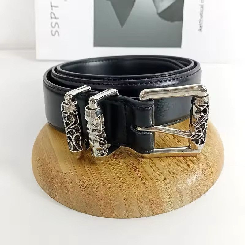 Other cowhide Real leather belt Size ONE SIZE - 5 Thumbnail