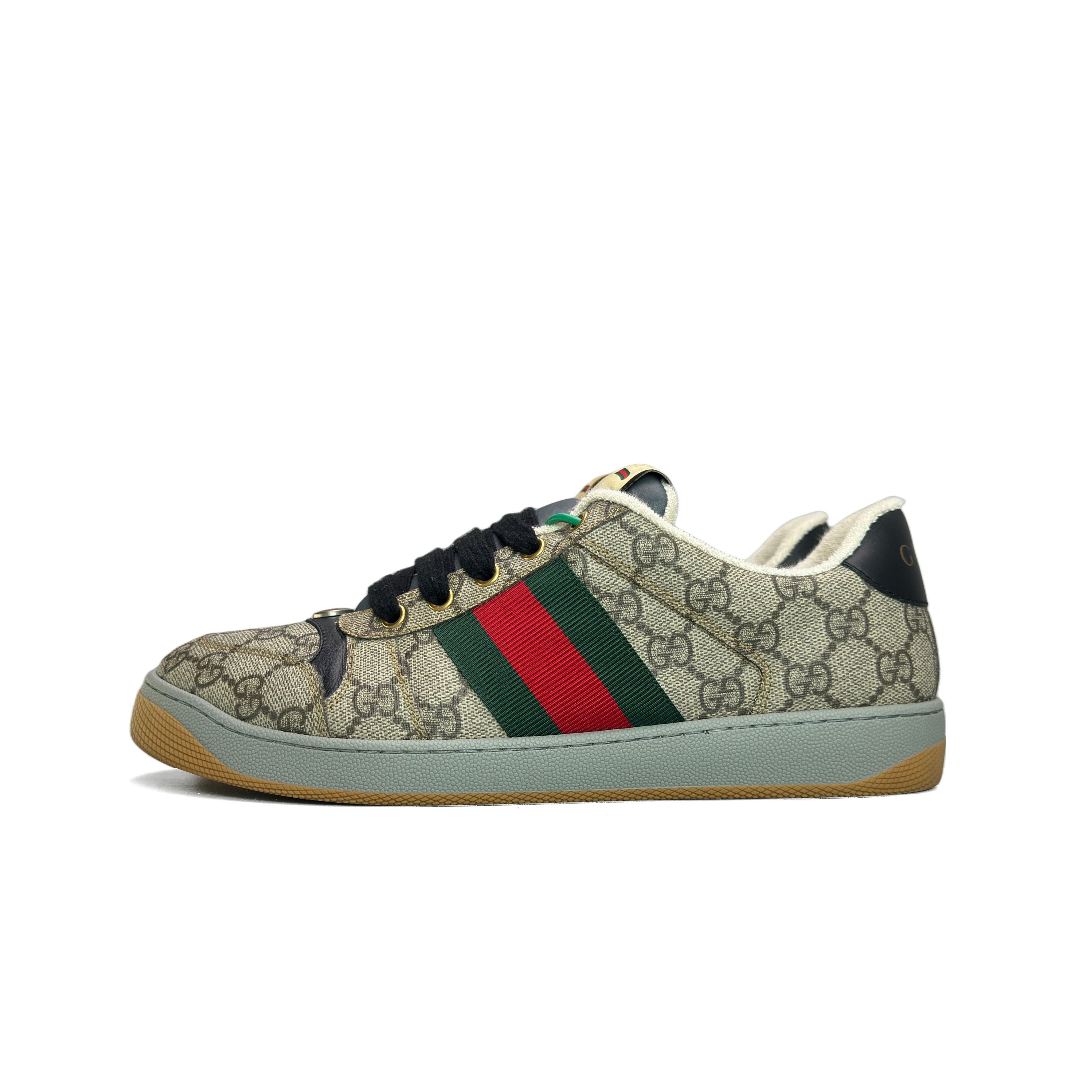 Gucci Gucci Screener GG Supreme Low-Top Sneakers Size 8.5 Size US 8.5 / EU 41-42 - 1 Thumbnail
