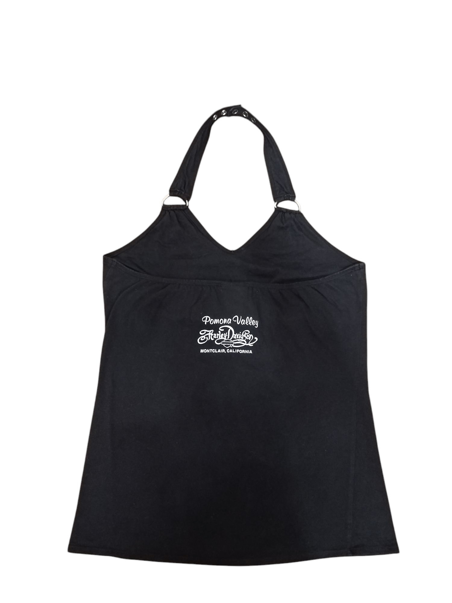 Harley Davidson RARE women harley davidson halter tank top Size M / US 6-8 / IT 42-44 - 2 Thumbnail
