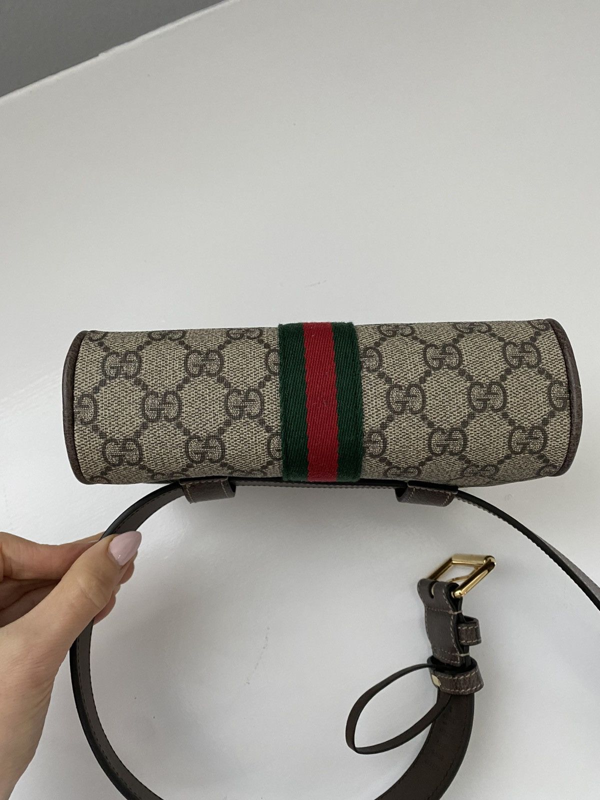 Gucci Authentic Gucci Ophidia belt bag/ bumbag Size 38 - 17 Thumbnail