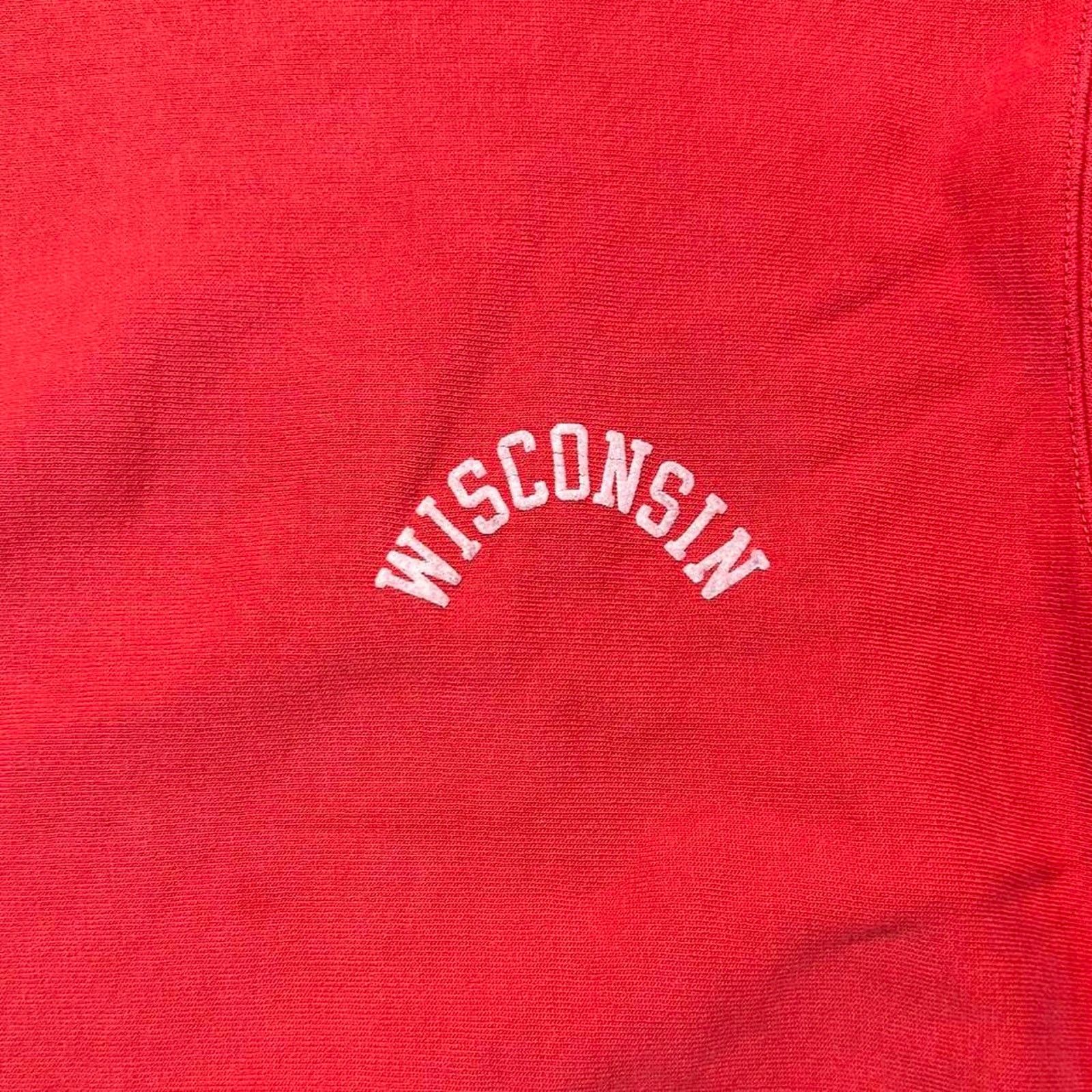 Champion Vintage 80s Champion Reverse Weave Warmup Wisconsin Crewneck Size US XL / EU 56 / 4 - 3 Thumbnail