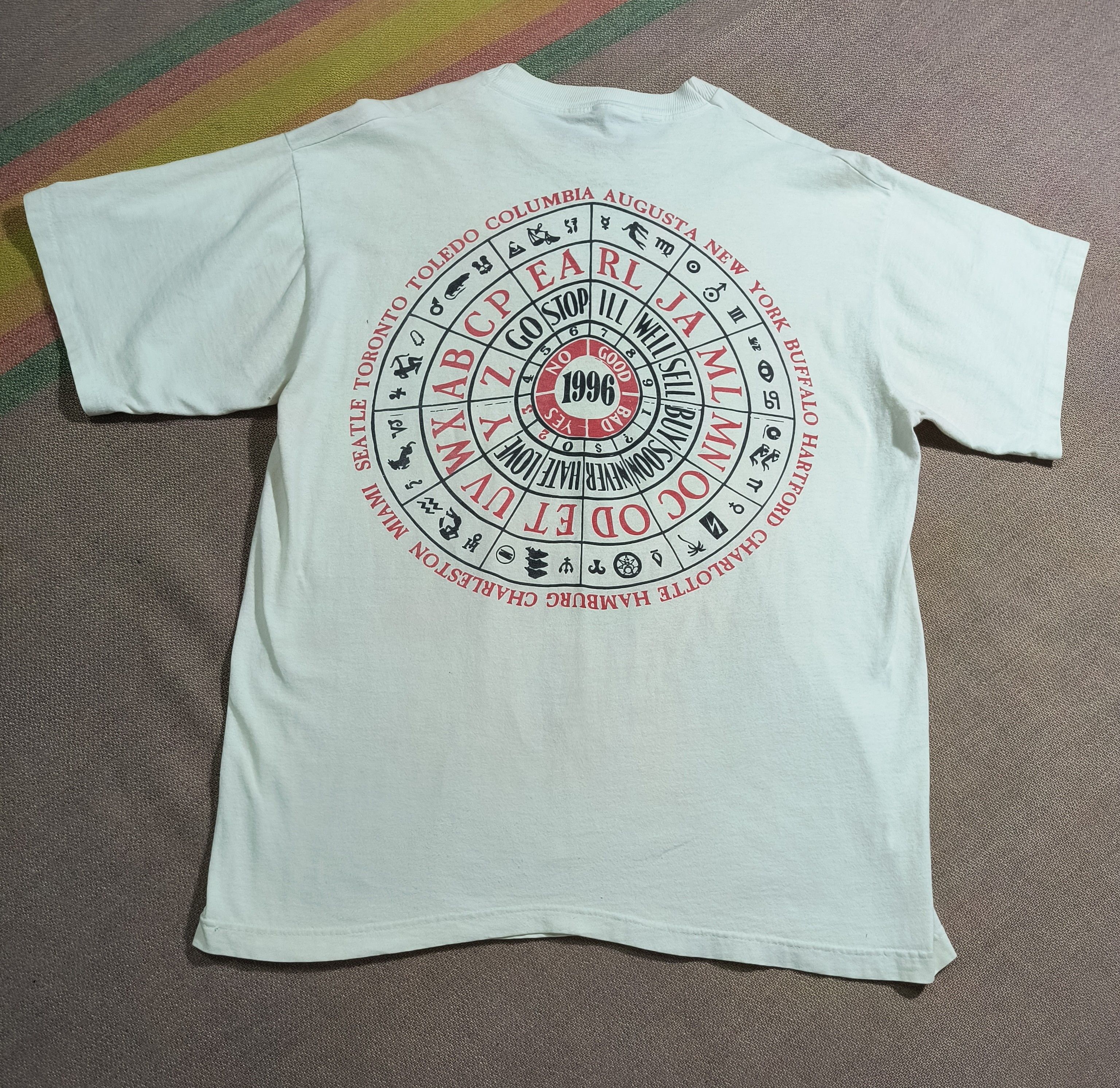 Band Tees Vintage Pearl Jam no code 1996 Size US L / EU 52-54 / 3 - 5 Thumbnail