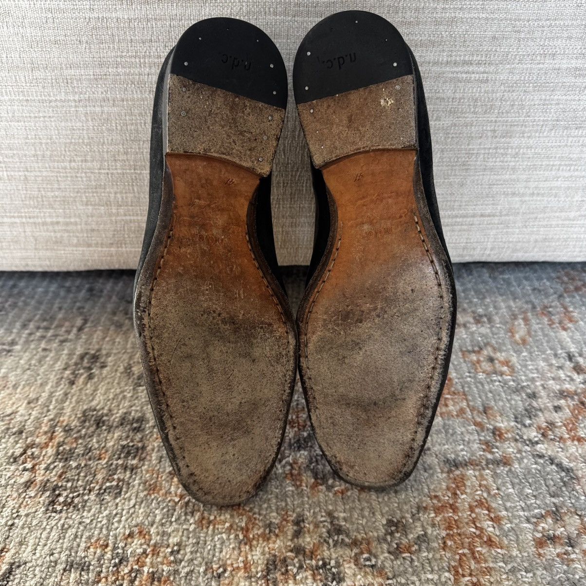 n.d.c. made by hand N.D.C Made by Hand Black Oxfords 9.5 Size US 9.5 / EU 42-43 - 7 Thumbnail