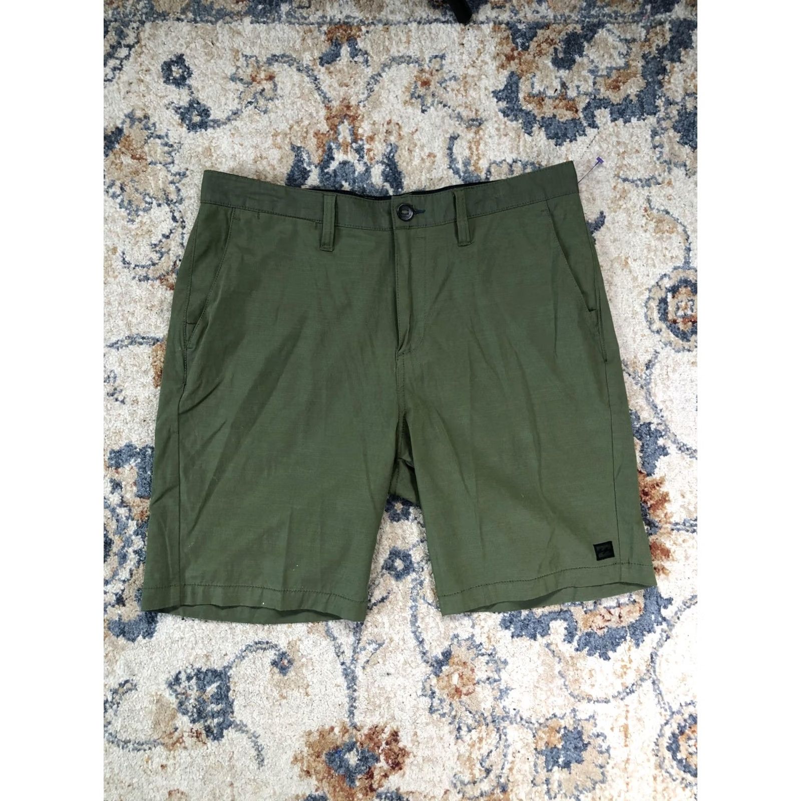 Billabong Billabong Shorts Mens 34 Green Stretch Chino 10 Inseam Casual Walkshort Summer Size US 34 / EU 50 - 2 Thumbnail