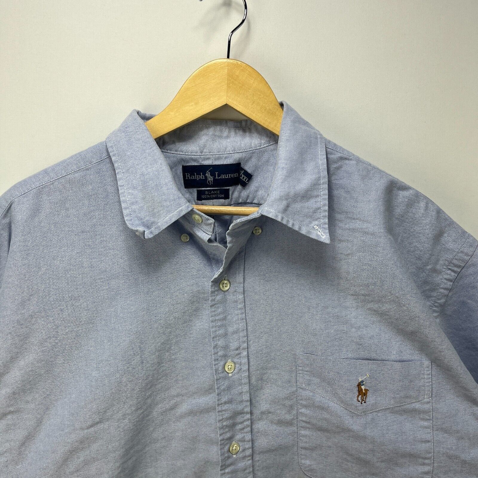 Polo Ralph Lauren × Vintage Vintage 90s Polo Ralph Lauren Button Up Shirt Blake 2XL Size US XXL / EU 58 / 5 - 2 Thumbnail