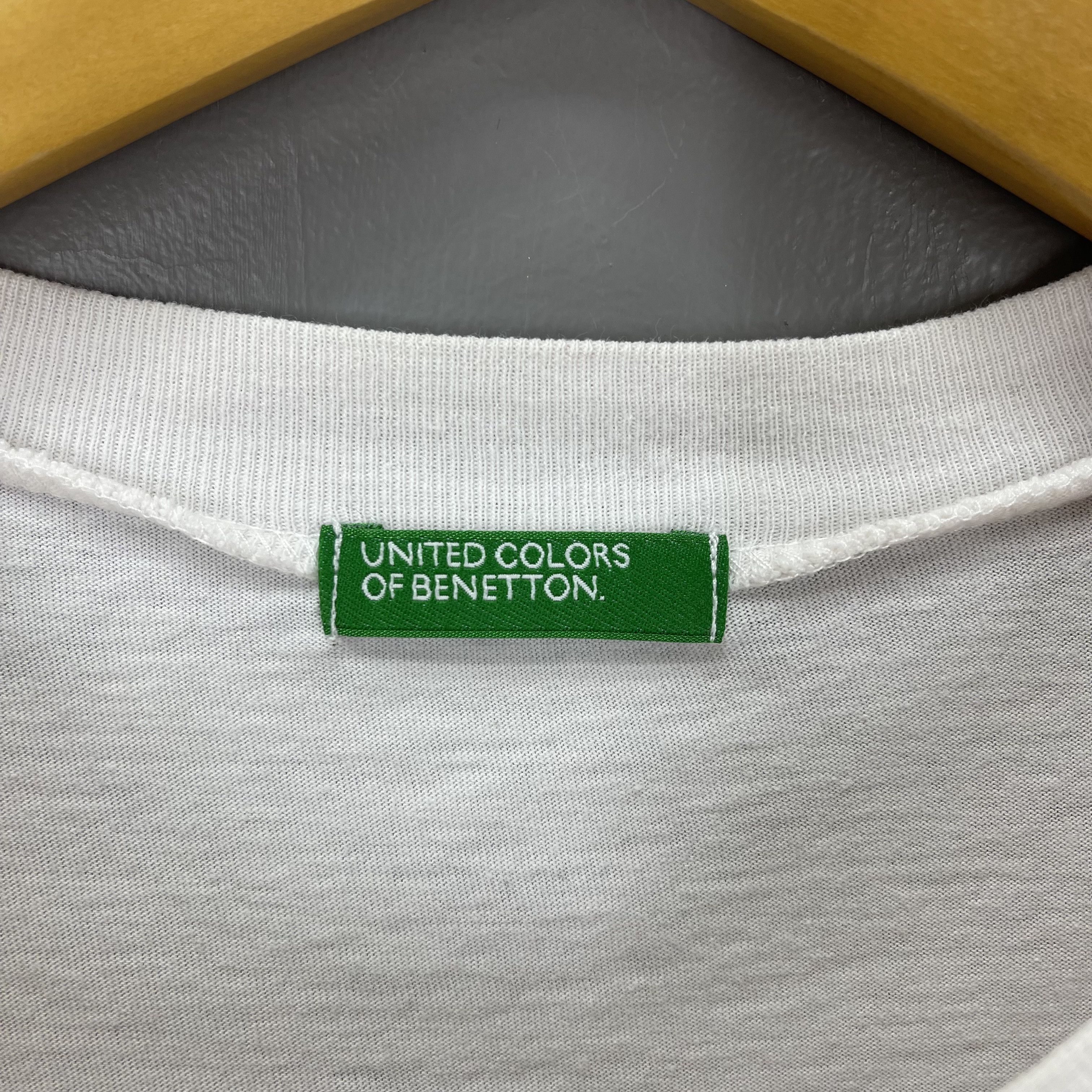 United Colors Of Benetton UNITED COLORS OF BENETTON Crew Neck T Shirt #1306/AS Size US M / EU 48-50 / 2 - 6 Thumbnail