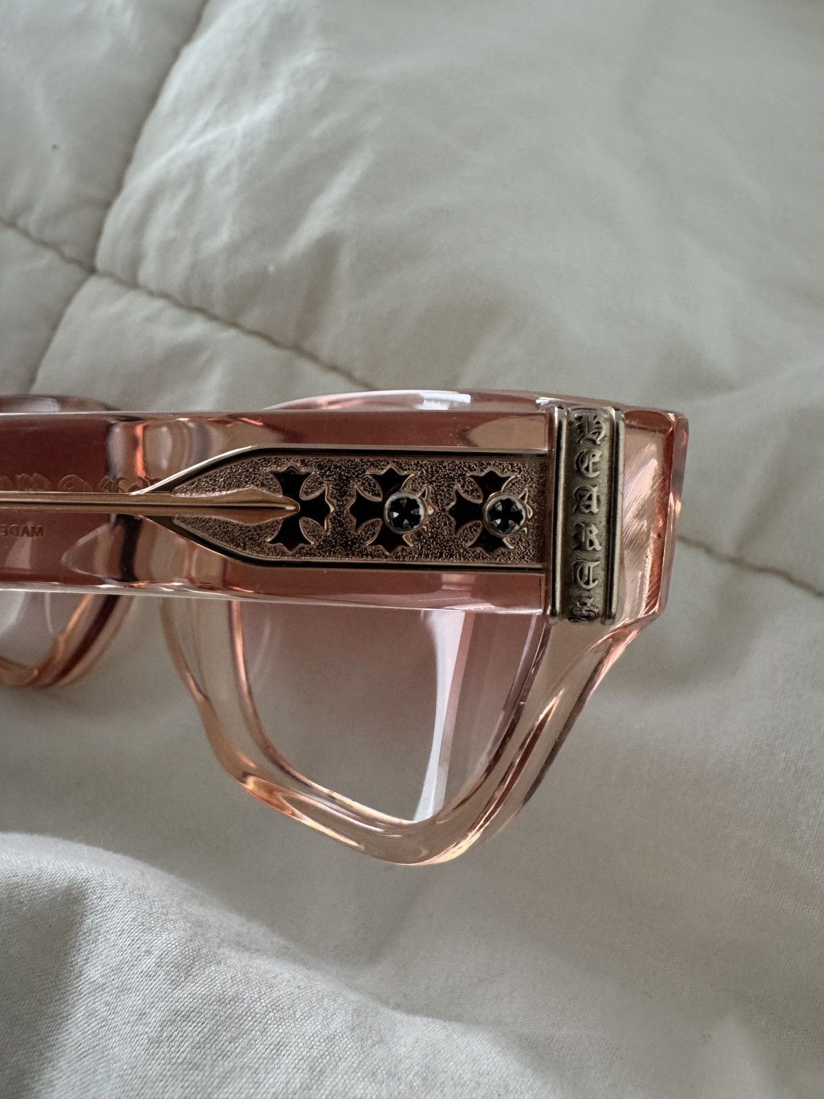 Chrome Hearts Chrome Heart- Dipped Rose Gold frames Size ONE SIZE - 3 Thumbnail