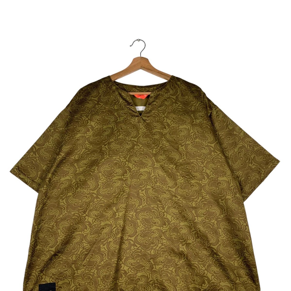 Vintage FLATLUX Made in Japan Floral Fullprint Shirt #1359-C61 Size US XL / EU 56 / 4 - 2 Thumbnail
