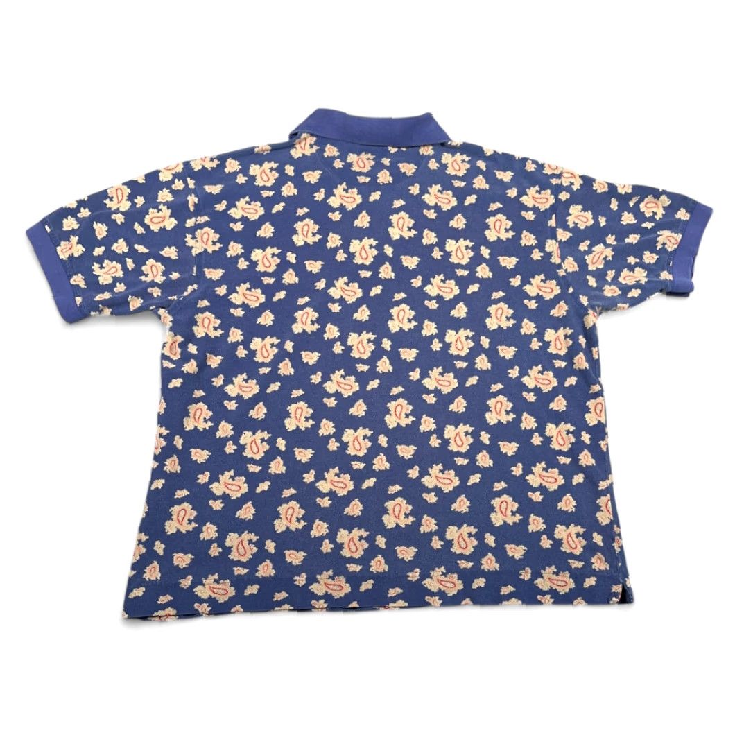 Dockers VINTAGE Dockers Polo Shirt XL Adult Blue Paisley AllOver Print 90s Shirt Mens XL Size US XL / EU 56 / 4 - 3 Thumbnail
