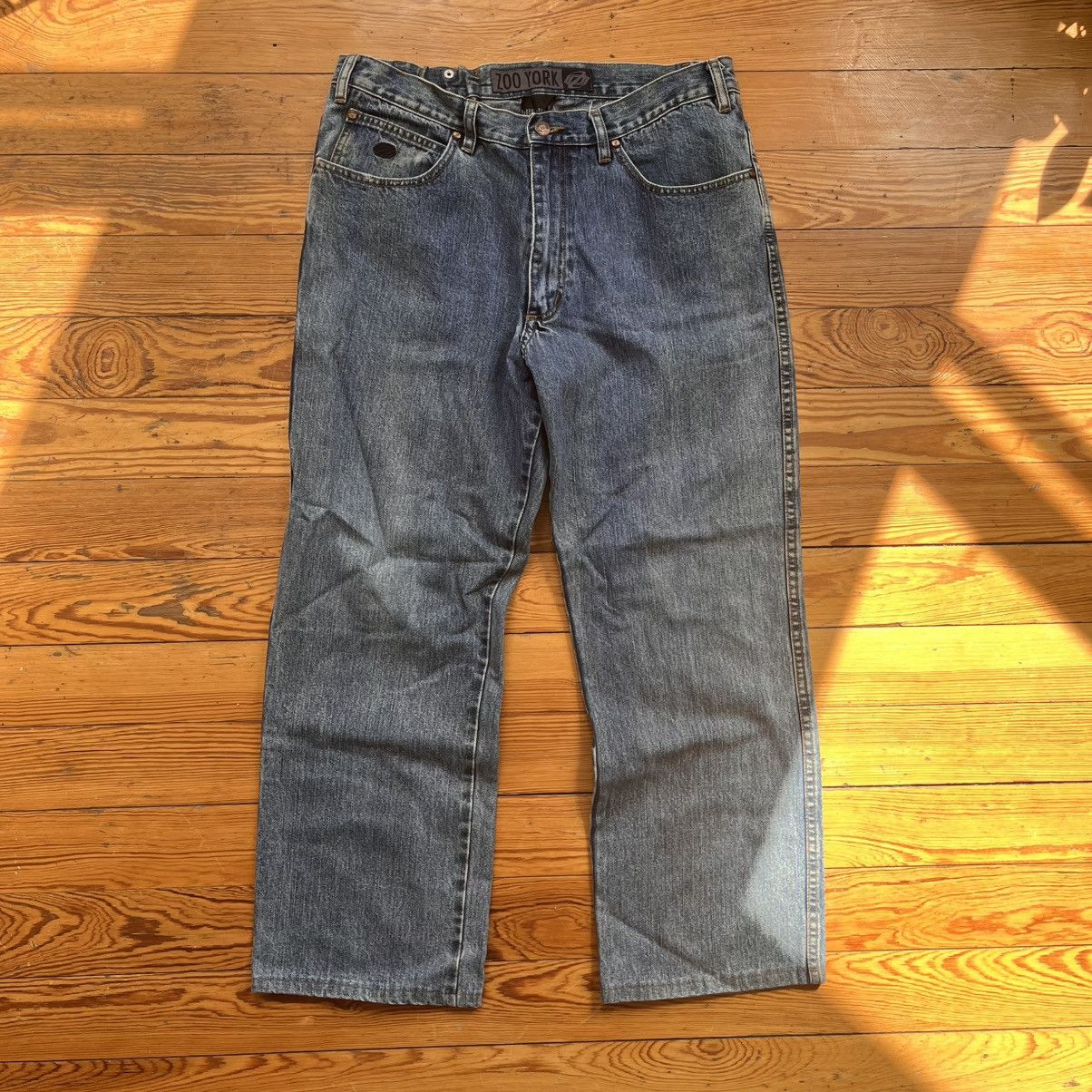Zoo York Vintage Y2K Zoo York Denim Skater Baggy Jeans Size US 34 / EU 50 - 1 Thumbnail