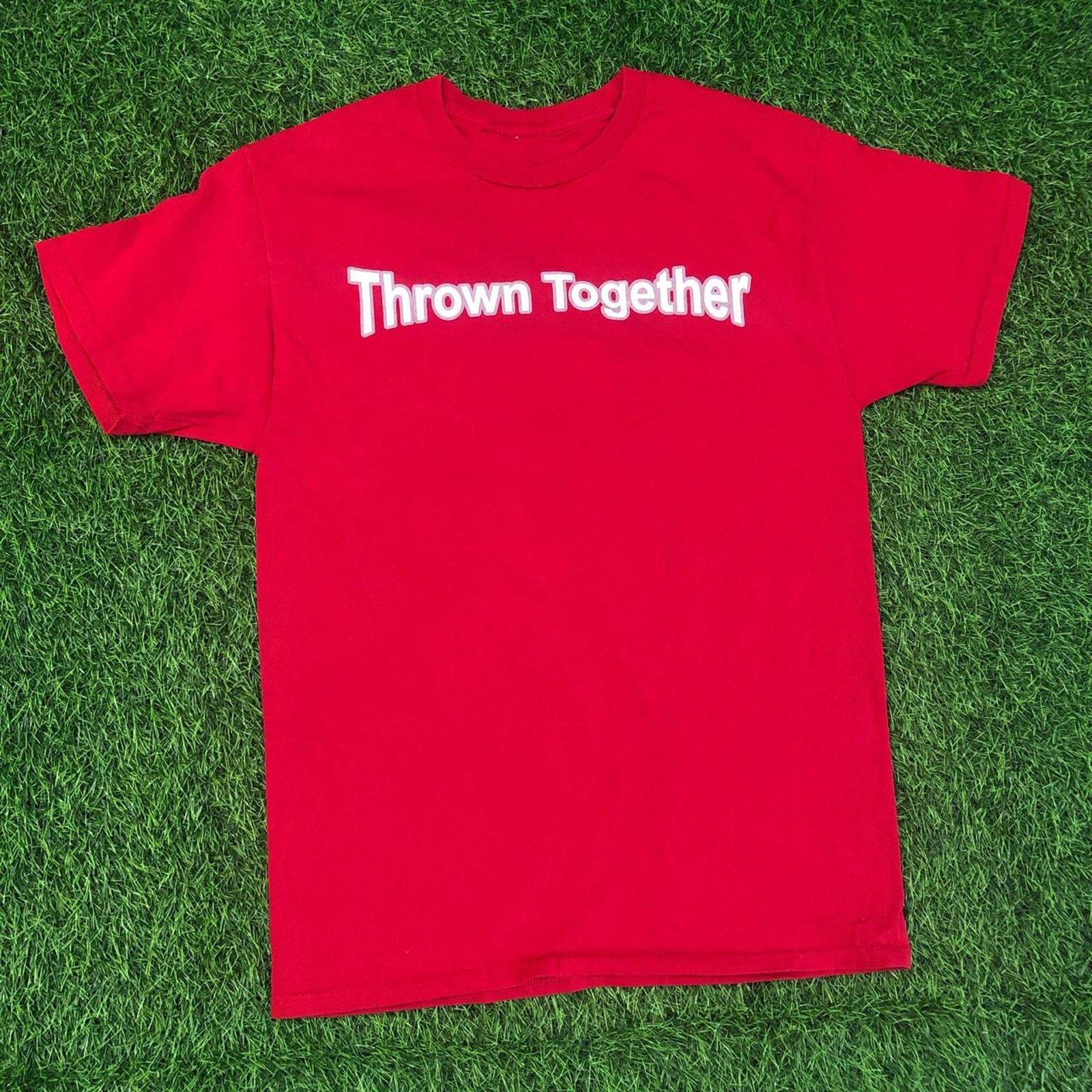 Other Men’s Red ‘Thrown Together’ Graphic Number Team Tee Size US S / EU 44-46 / 1 - 1 Thumbnail
