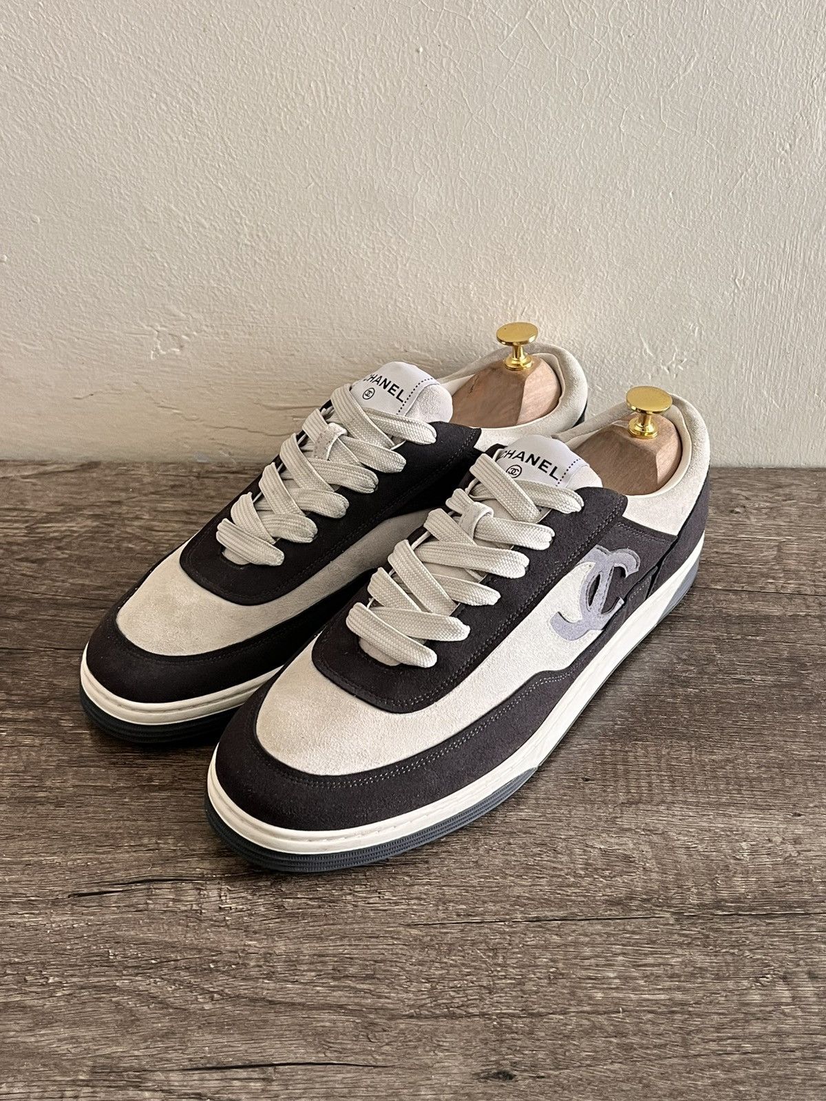 Chanel Chanel 2023 Interlocking CC Logo Sneakers Size US 12 / EU 45 - 1 Thumbnail